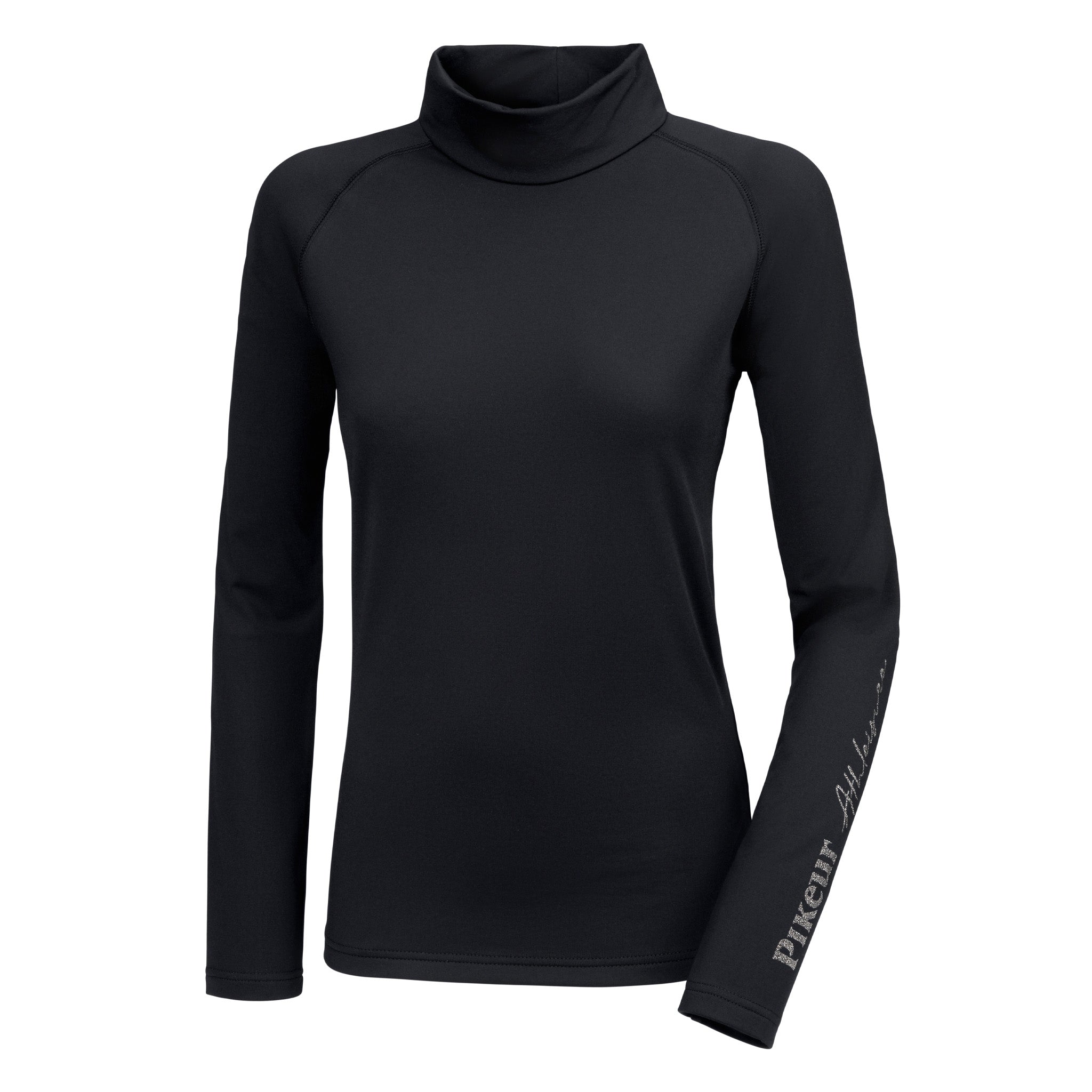 Pikeur Abby Functional Roll Neck Top Black 228900-214-290 Front View