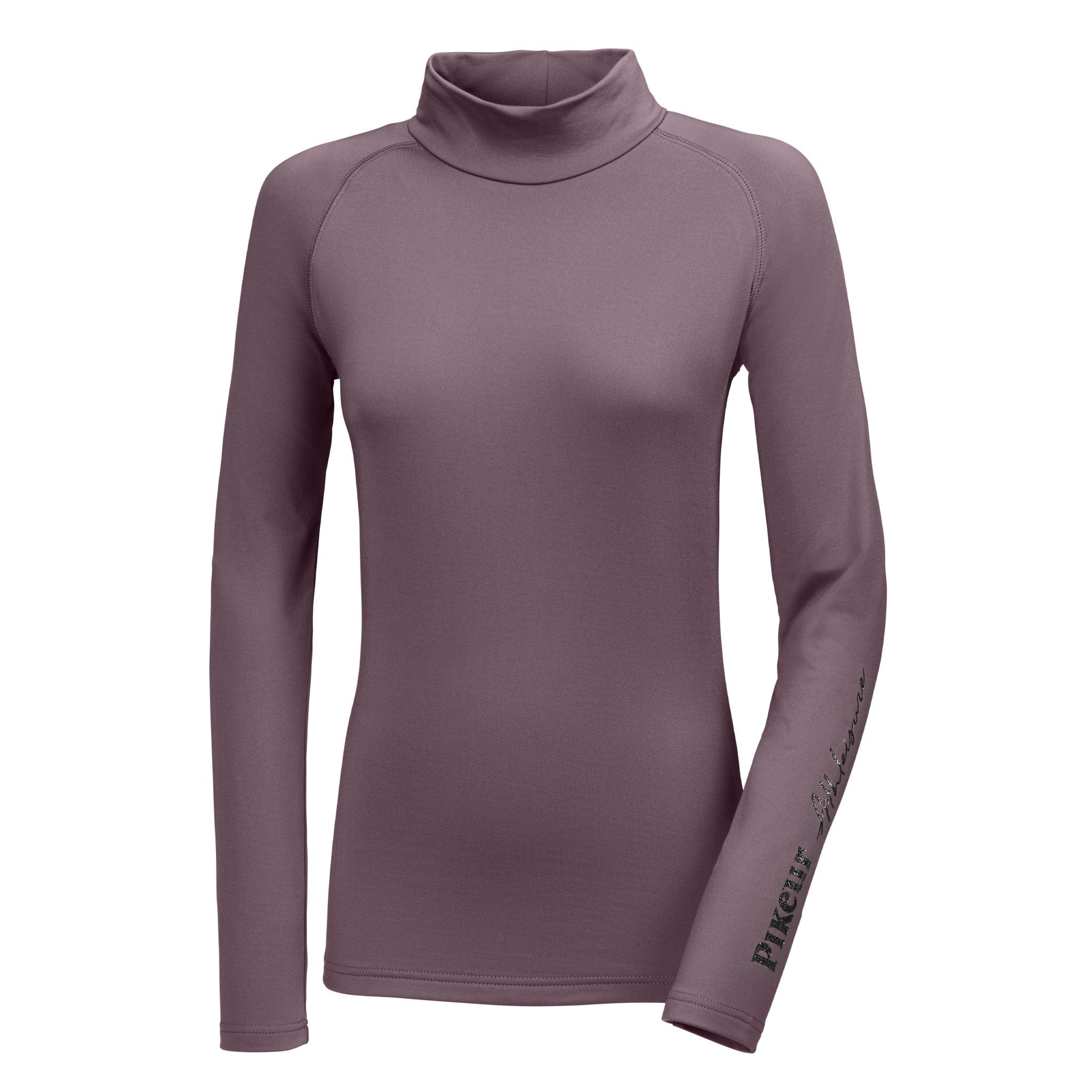 Pikeur Abby Functional Roll Neck Top Purple Grey 228900-214-840 Front View