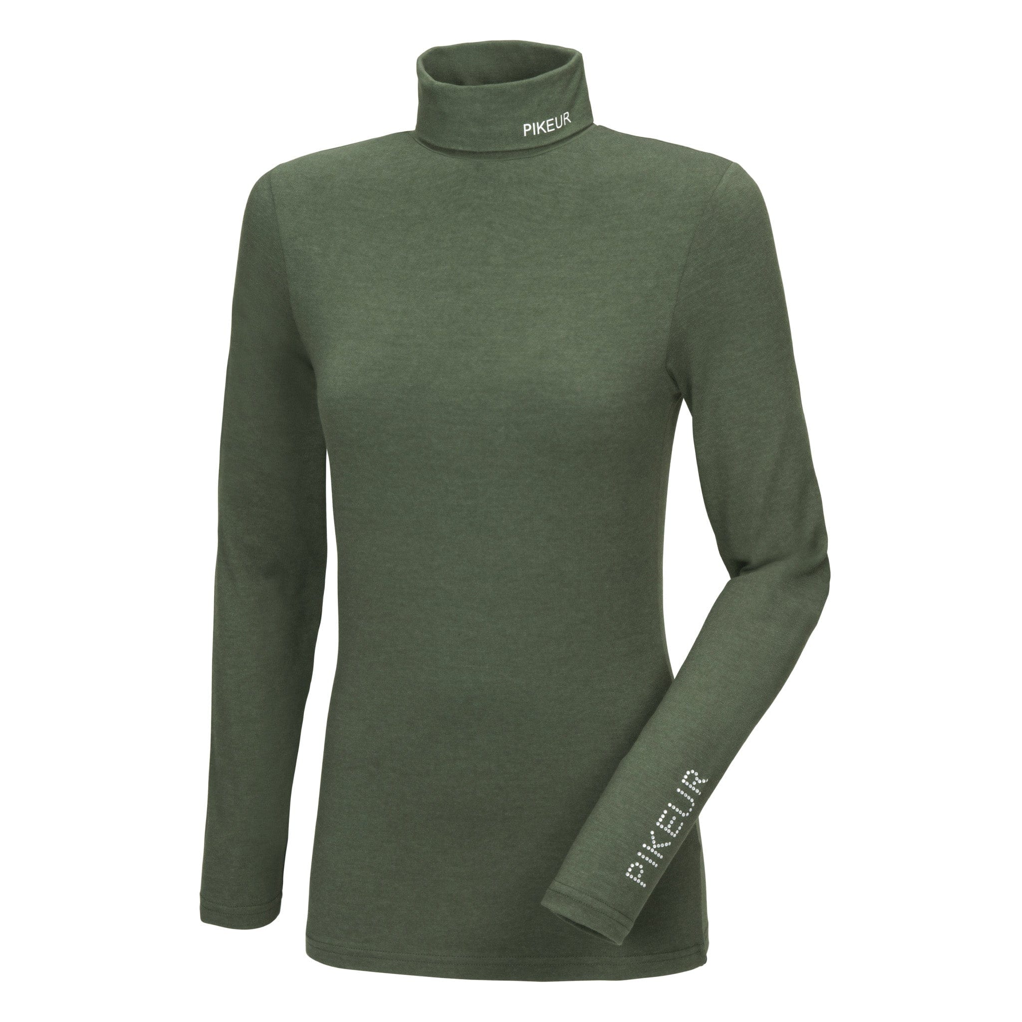 Pikeur Sina Polo Neck Pullover Ivy Green 230000 213 190 Front View
