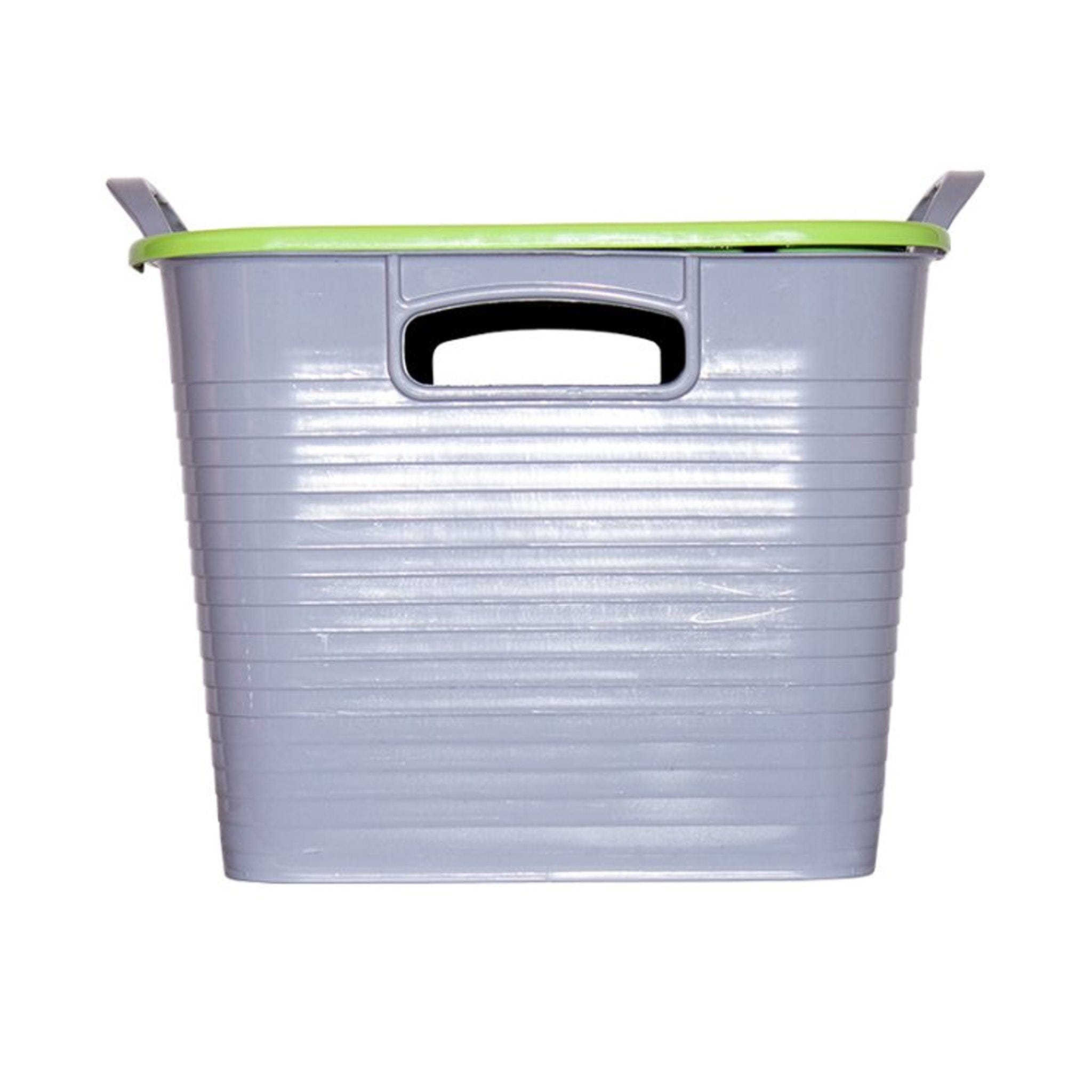 Red Gorilla Tub Stack N Store Storage Boxes - Pistachio