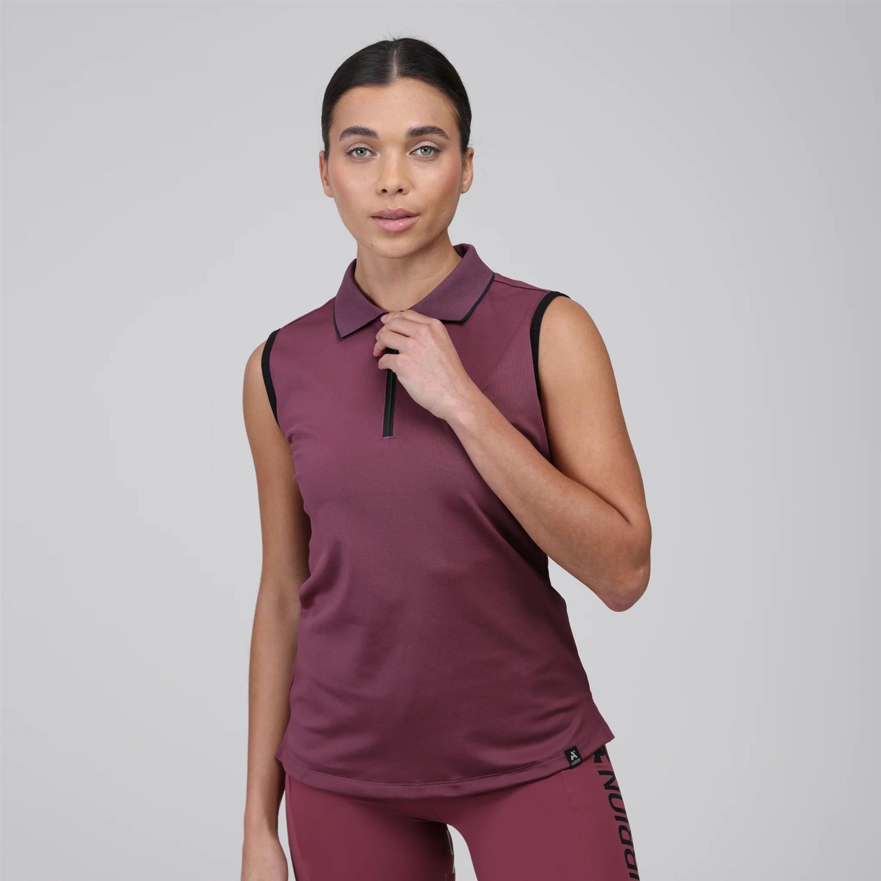 Aubrion Sleeveless Tech Polo