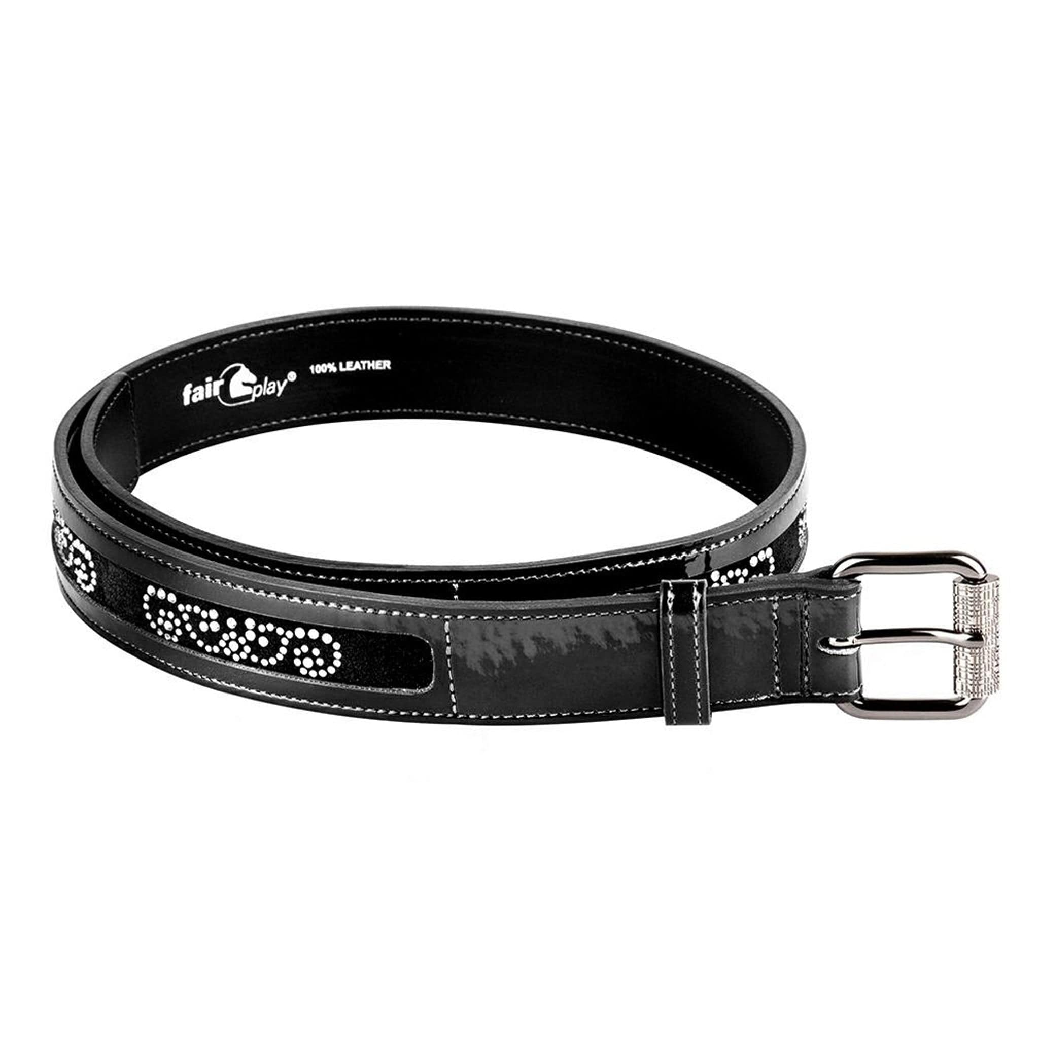 Fair Play Clarence Chic Belt Black 02010
