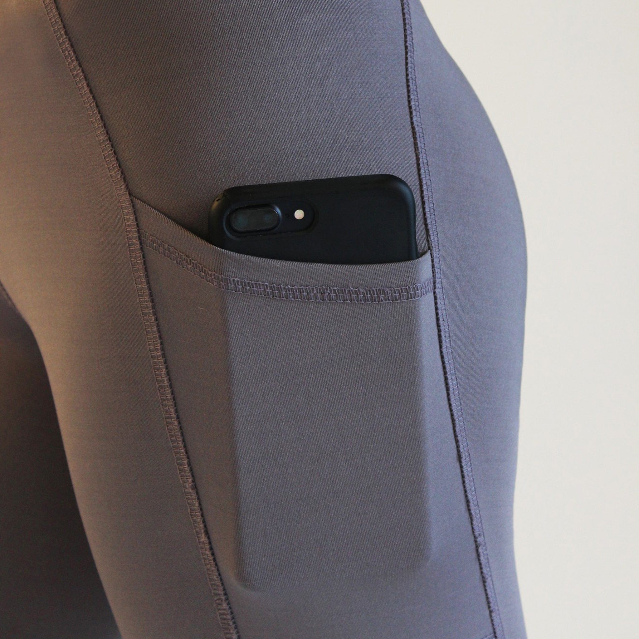 Gallop High Waist Silicone Knee Patch Riding Tights