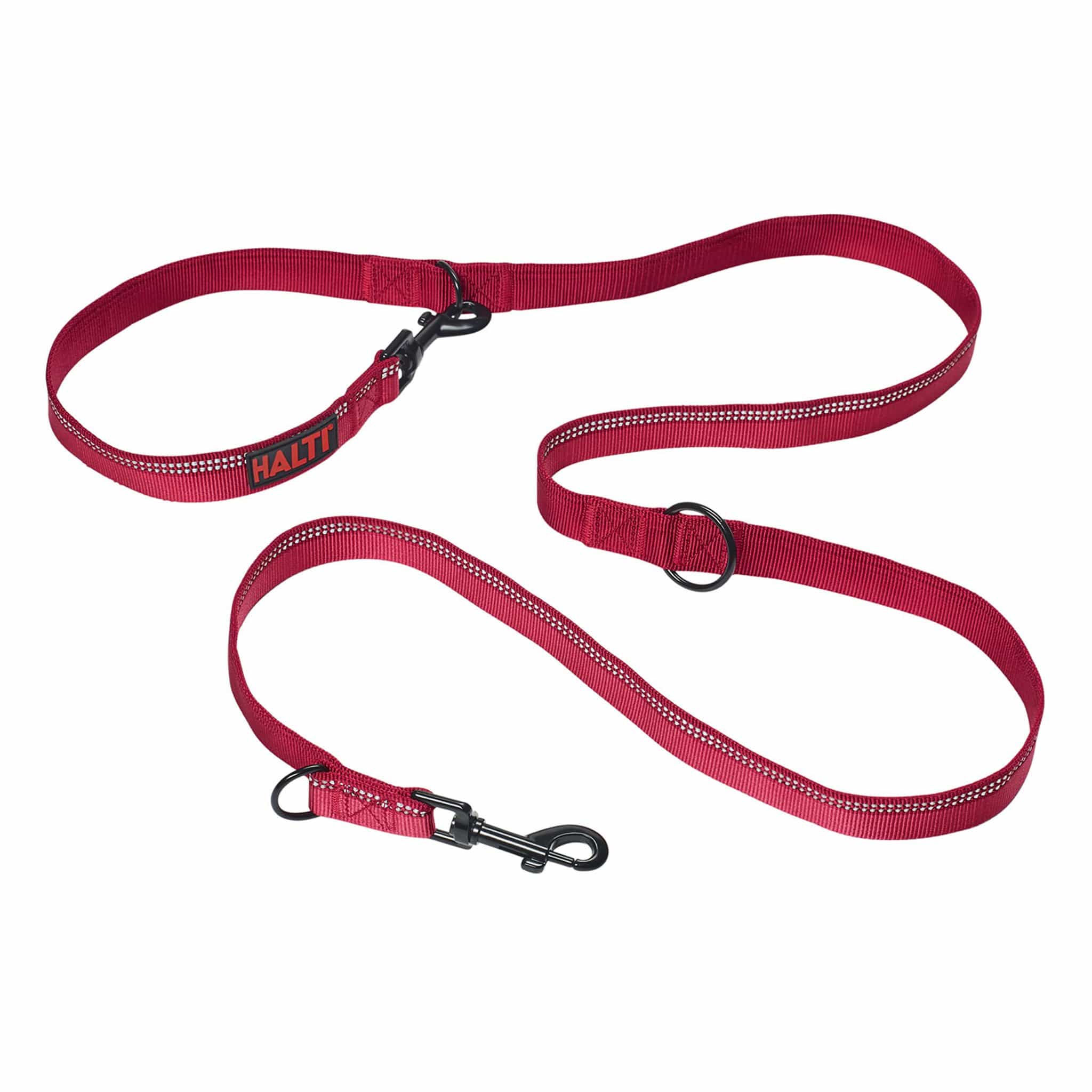 Halti Double Ended Dog Lead - Red