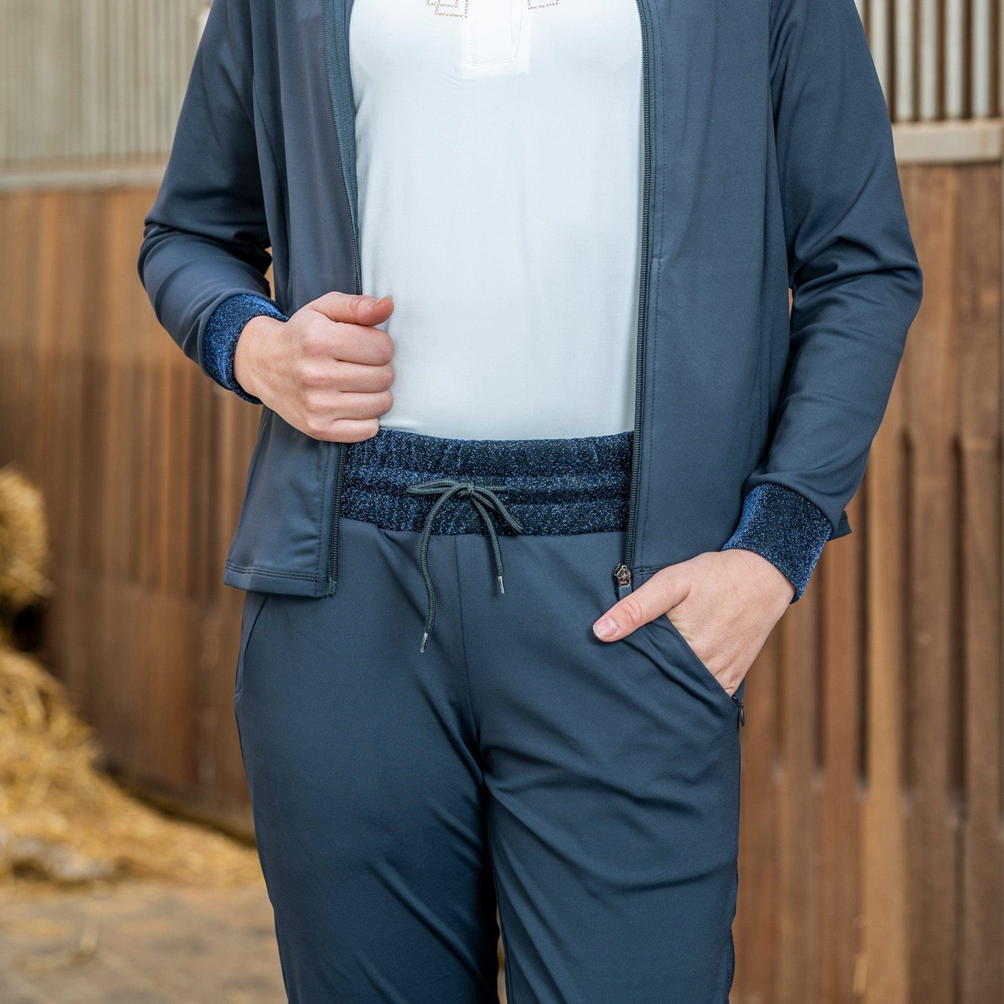 HKM Carry Over Trousers Lifestyle Waistband Close Up 13987