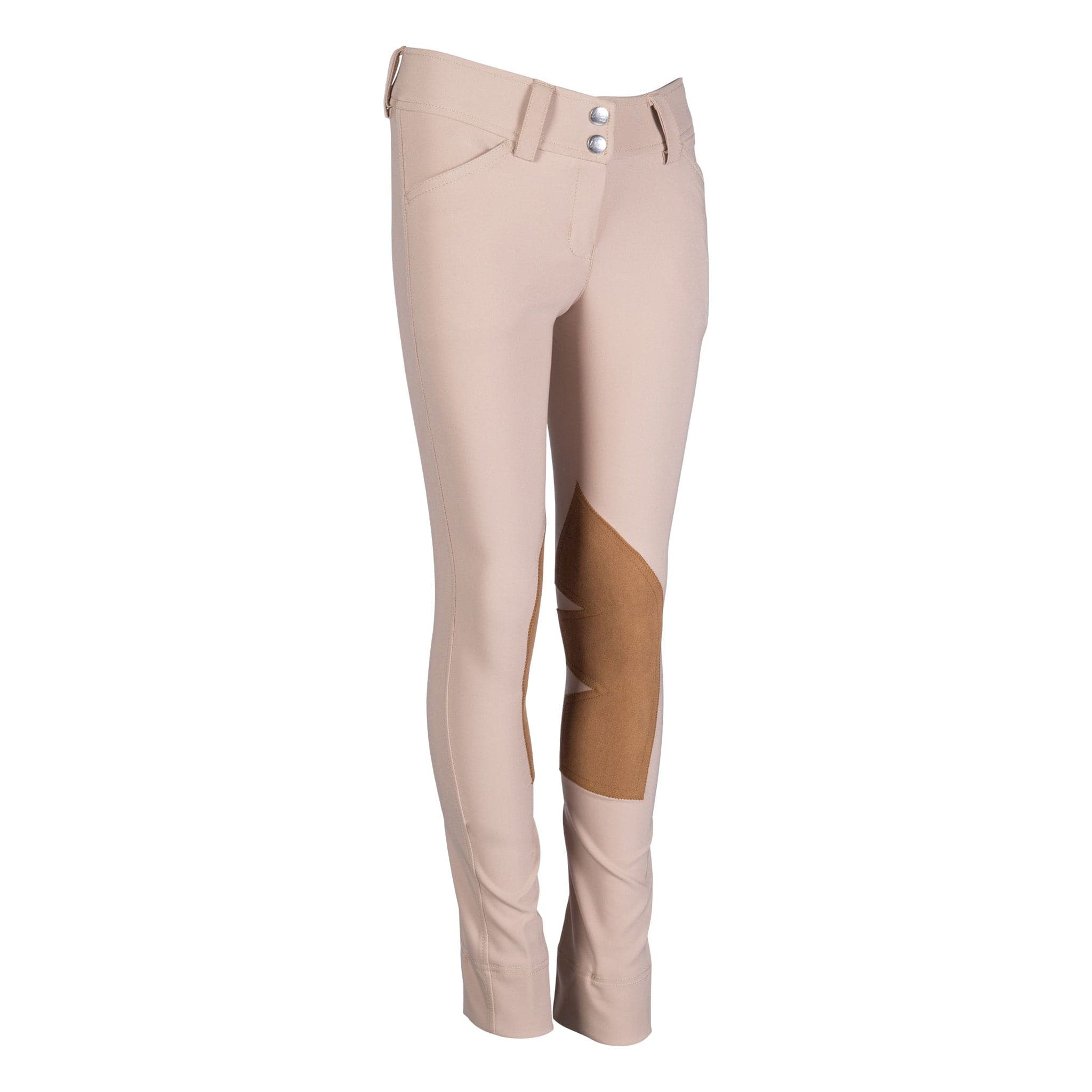HKM Children's Hunter Alos Knee Patch Breeches Side 14132