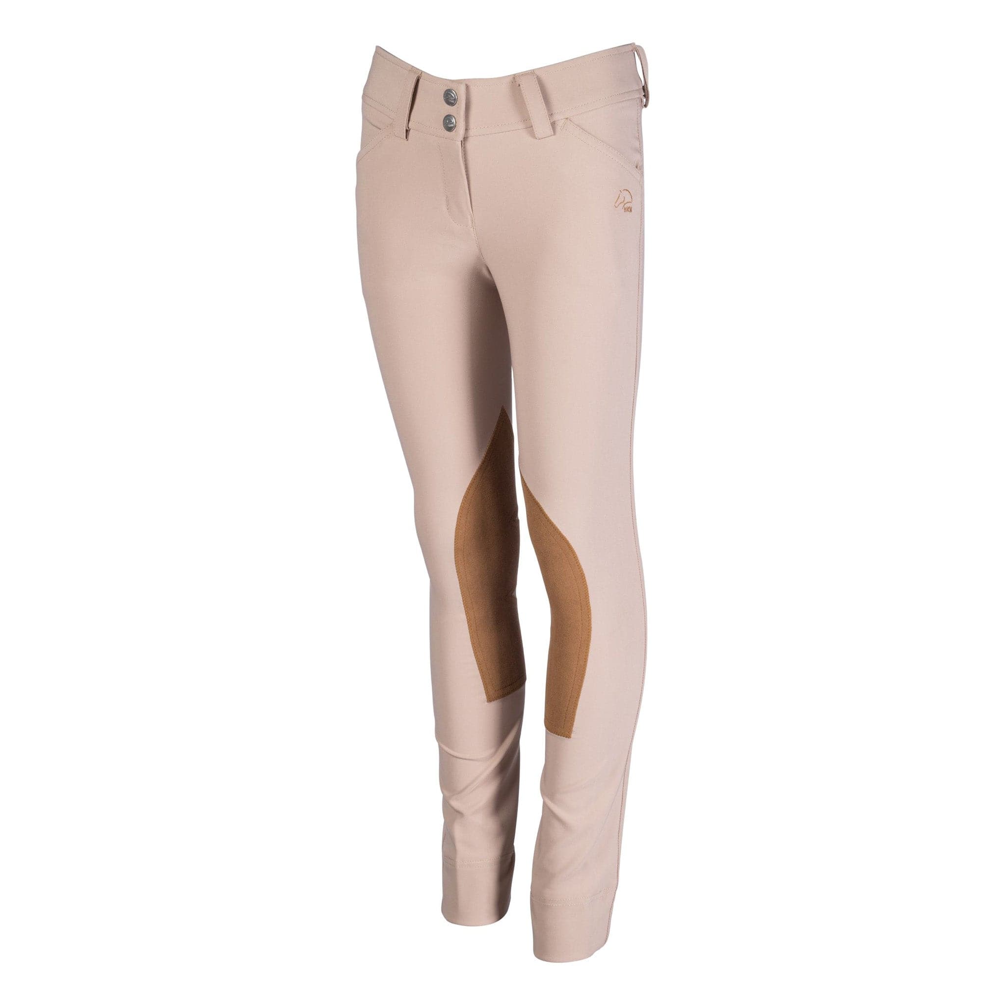 HKM Children's Hunter Alos Knee Patch Breeches Side 14132