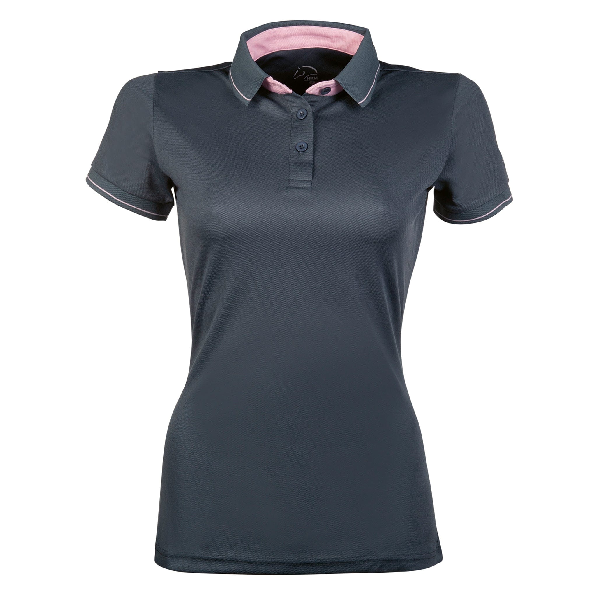 Hkm Classico Polo Shirt - UK 12 · Deep Grey