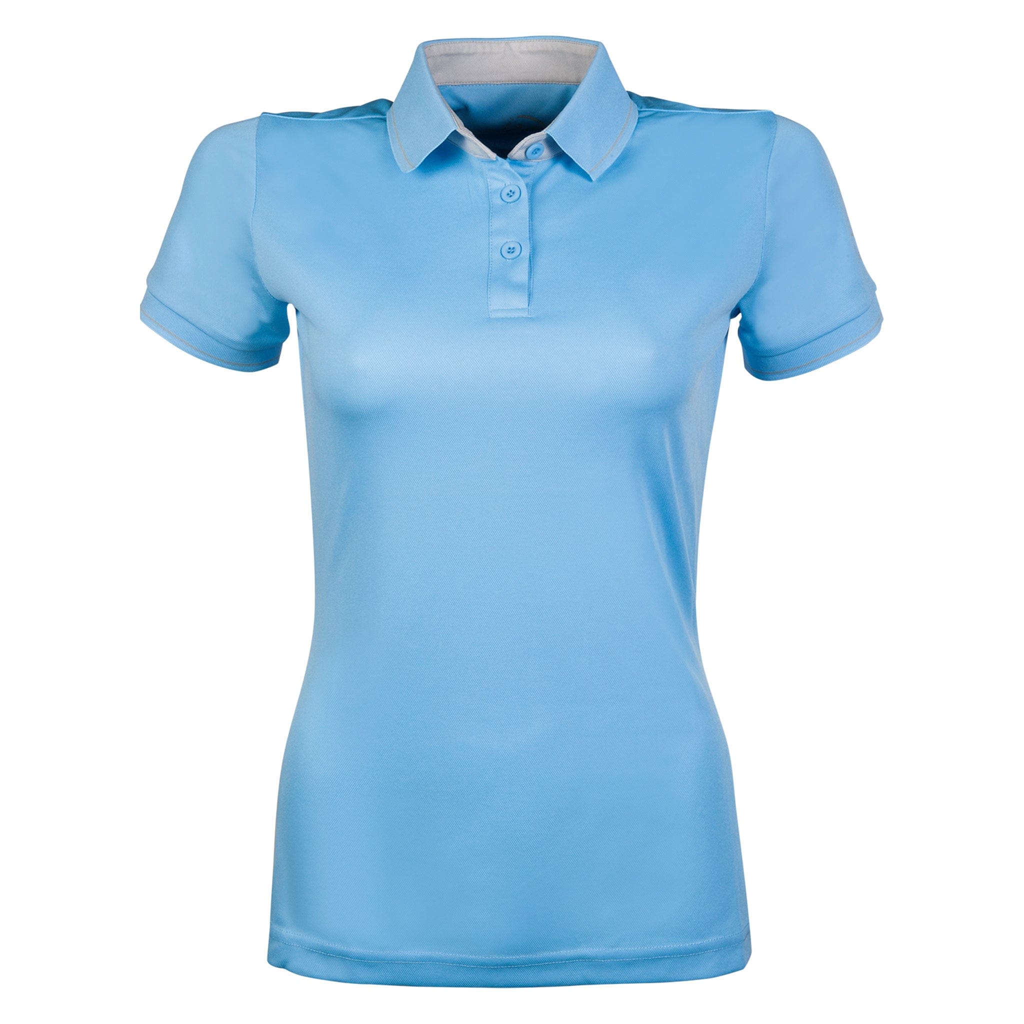 HKM Classico Polo Shirt 11319 Light Blue Front