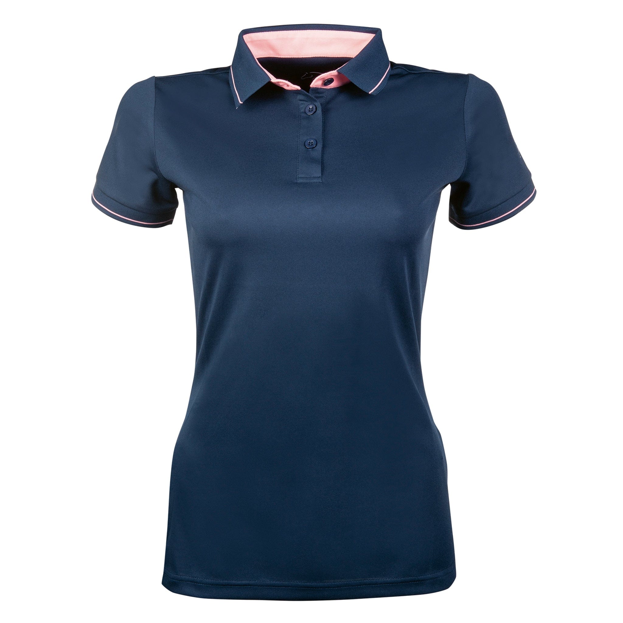 HKM Classico Polo Shirt 11319 Navy Deep Blue Front