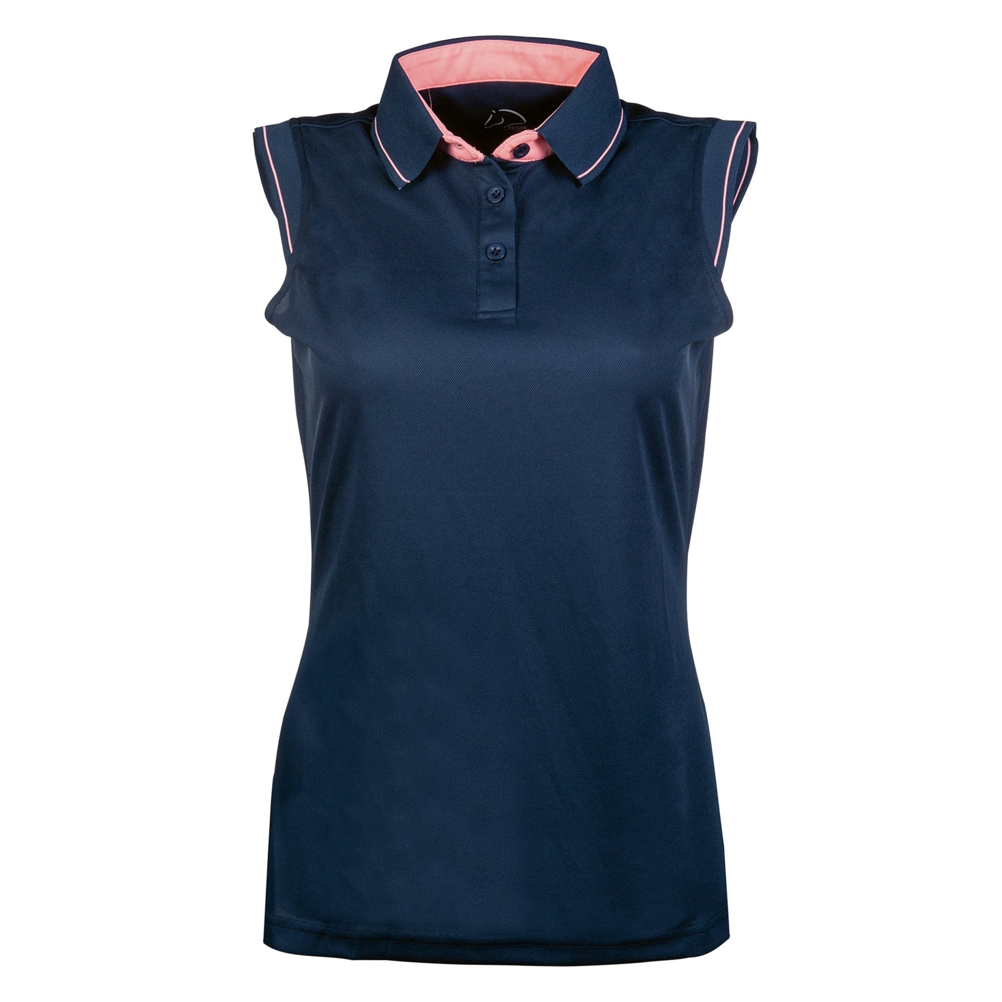 Hkm Classico Sleeveless Polo Shirt - UK 8 (XS) · Navy