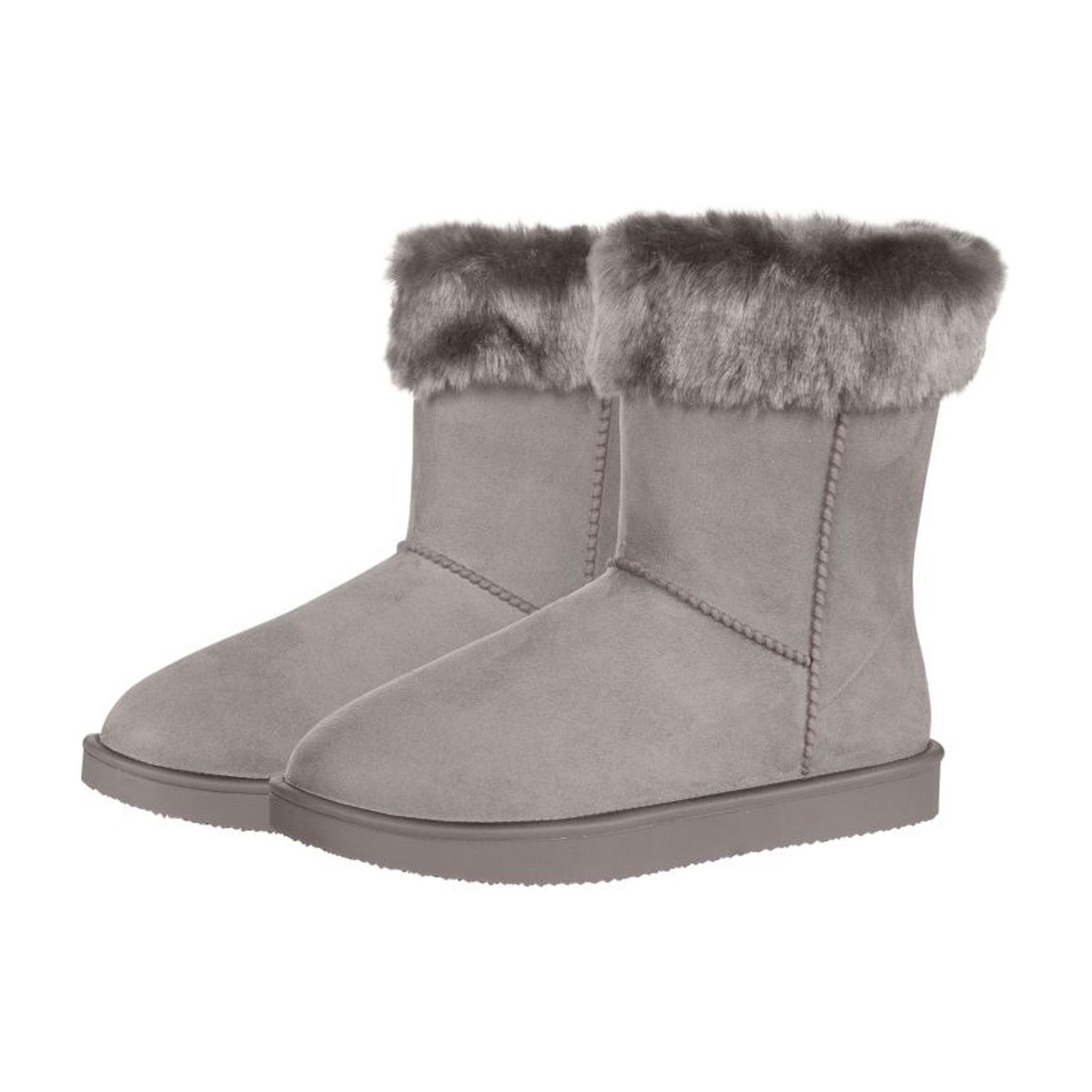 Hkm Davos All Weather Fur Topped Boots - UK 8 · Taupe