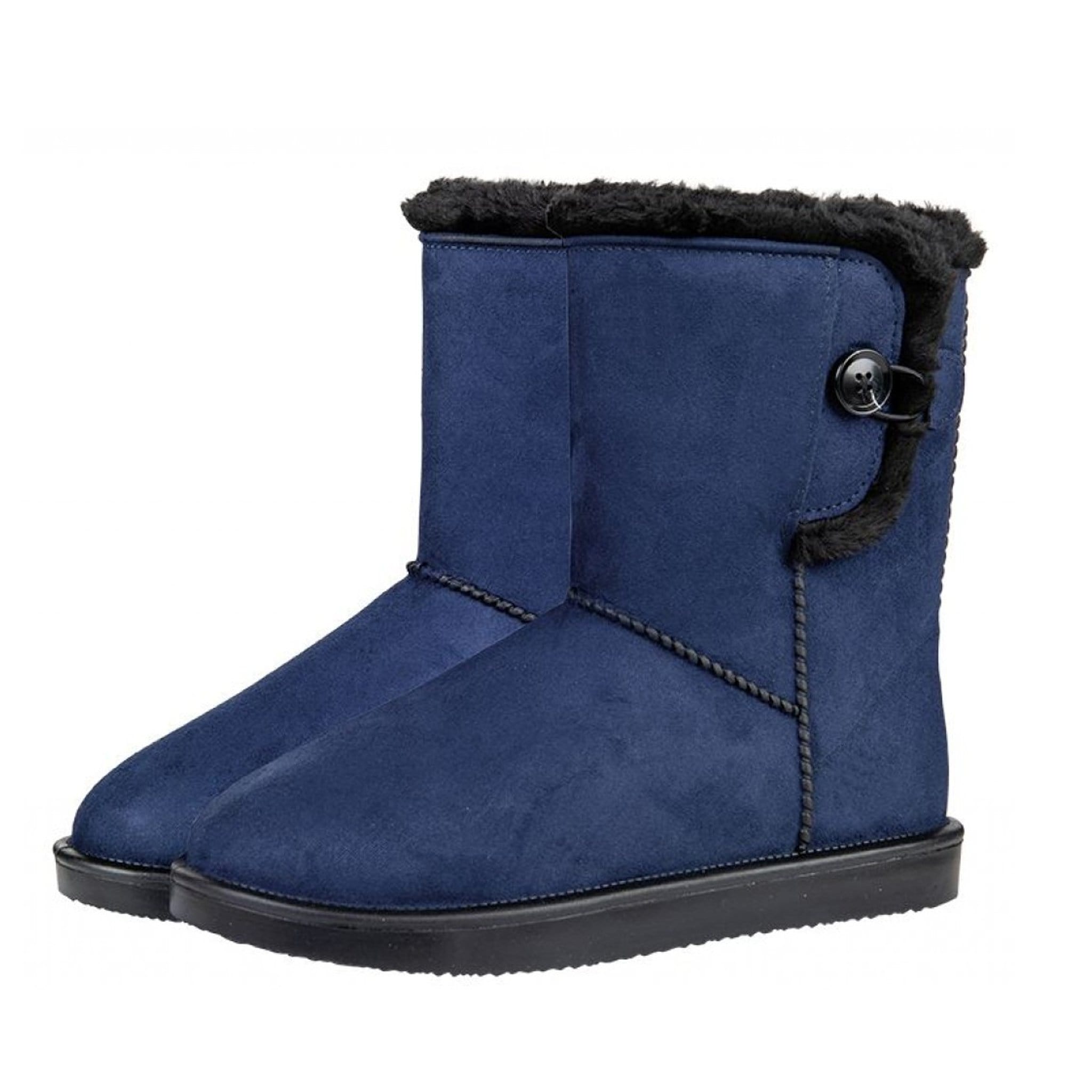 HKM Davos All Weather Fur Boots Deep BLue 12563