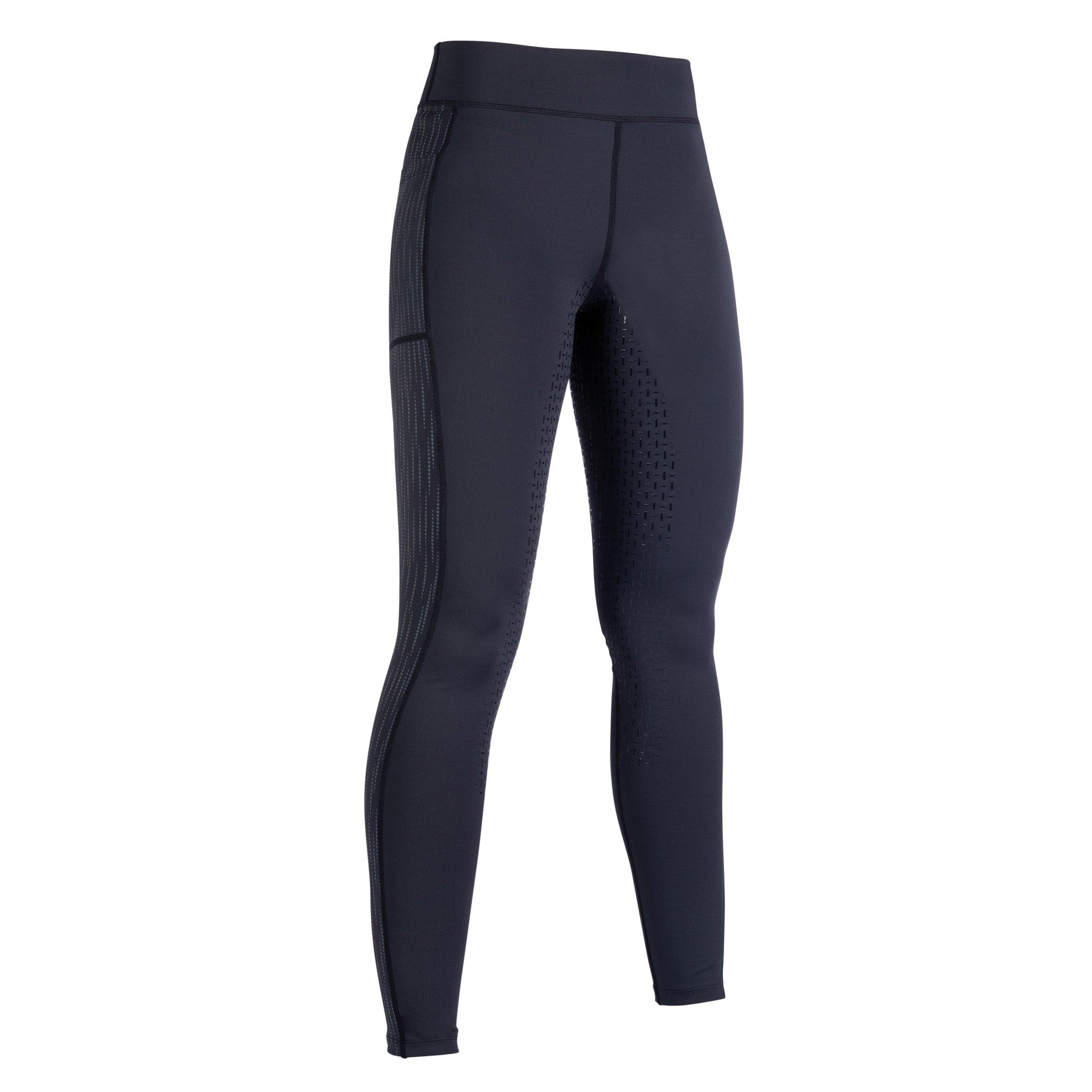 HKM Flow Reflective Silicone Full Seat Riding Tights | EQUUS