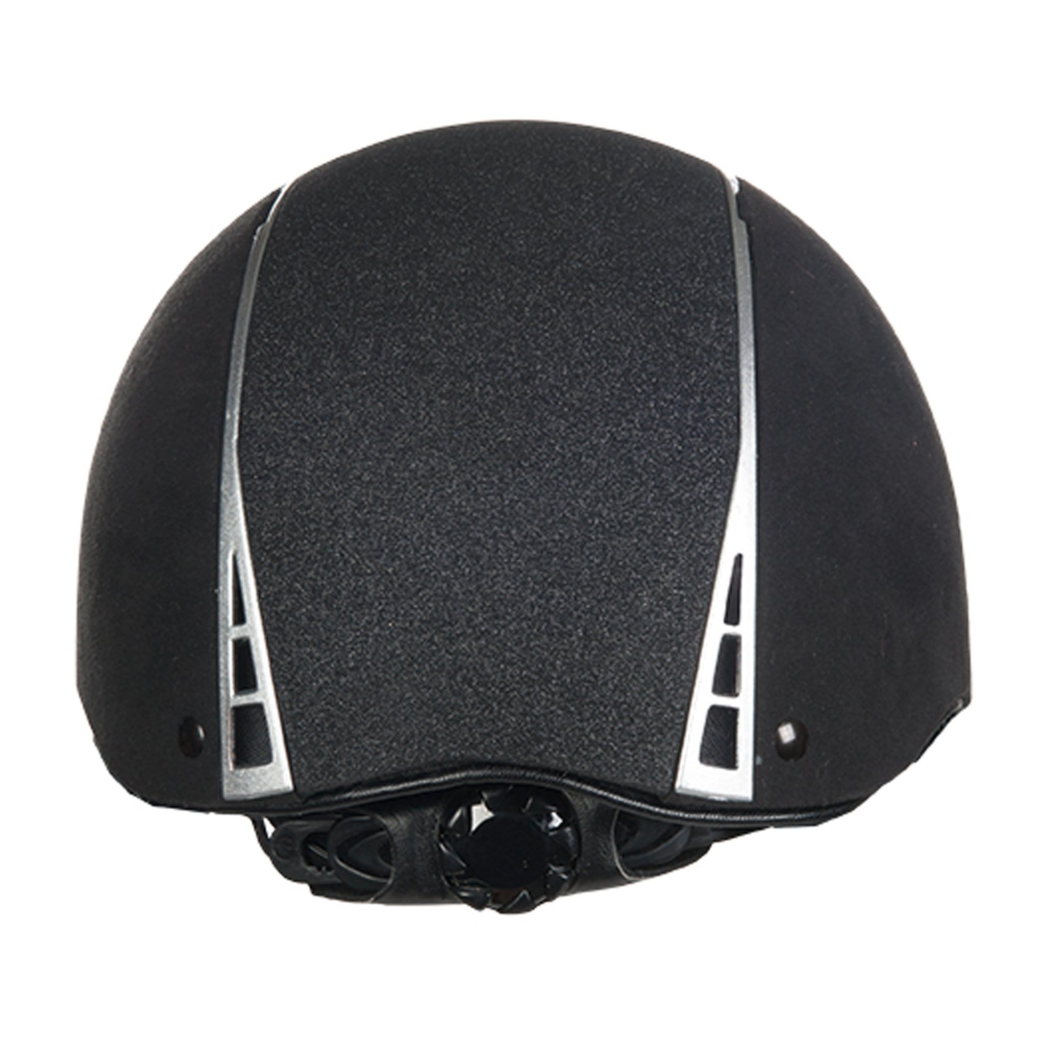 HKM Graz Riding Hat 10016 Black Back View Of Dial