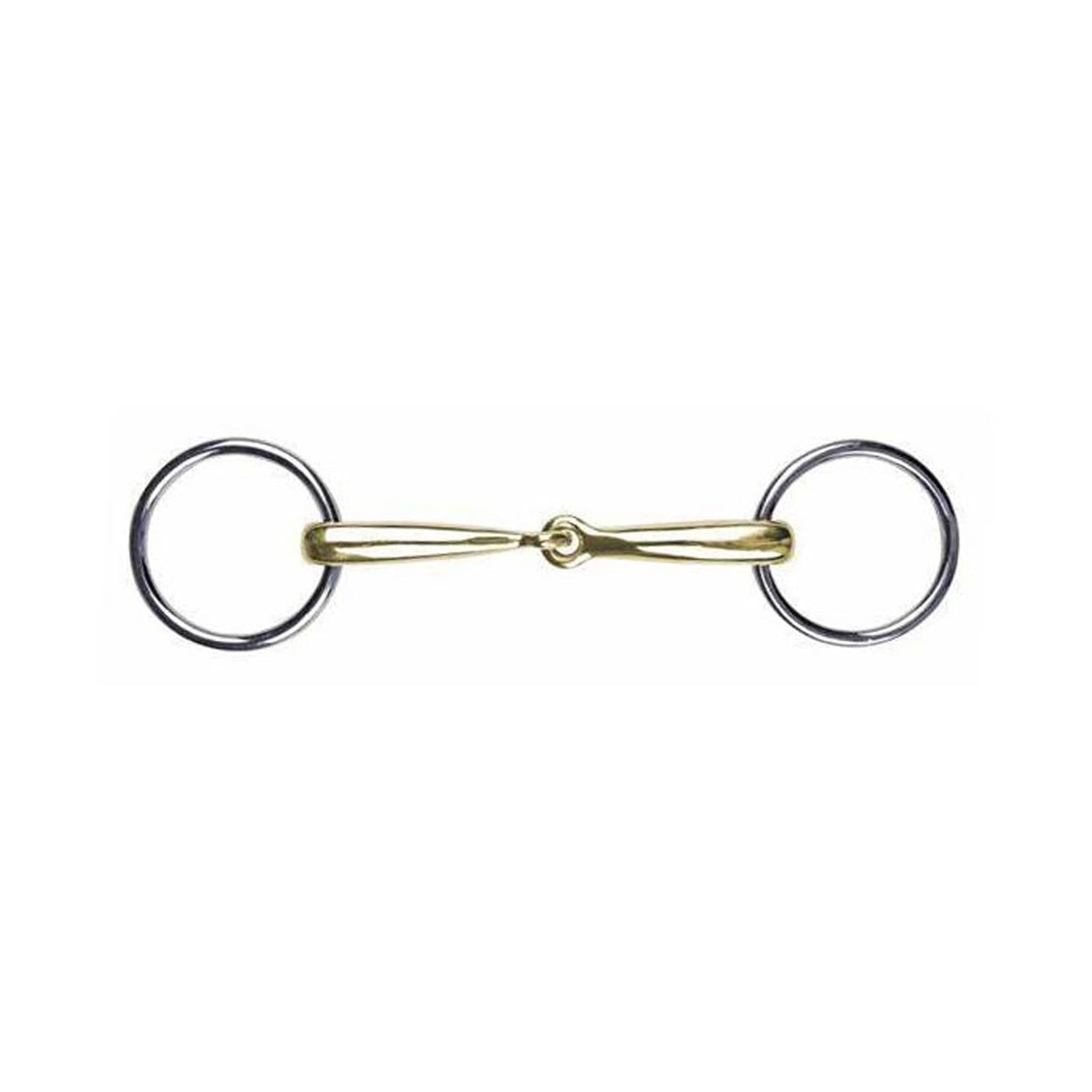 HKM Loose Ring Argentan 14mm Jointed Snaffle 9893