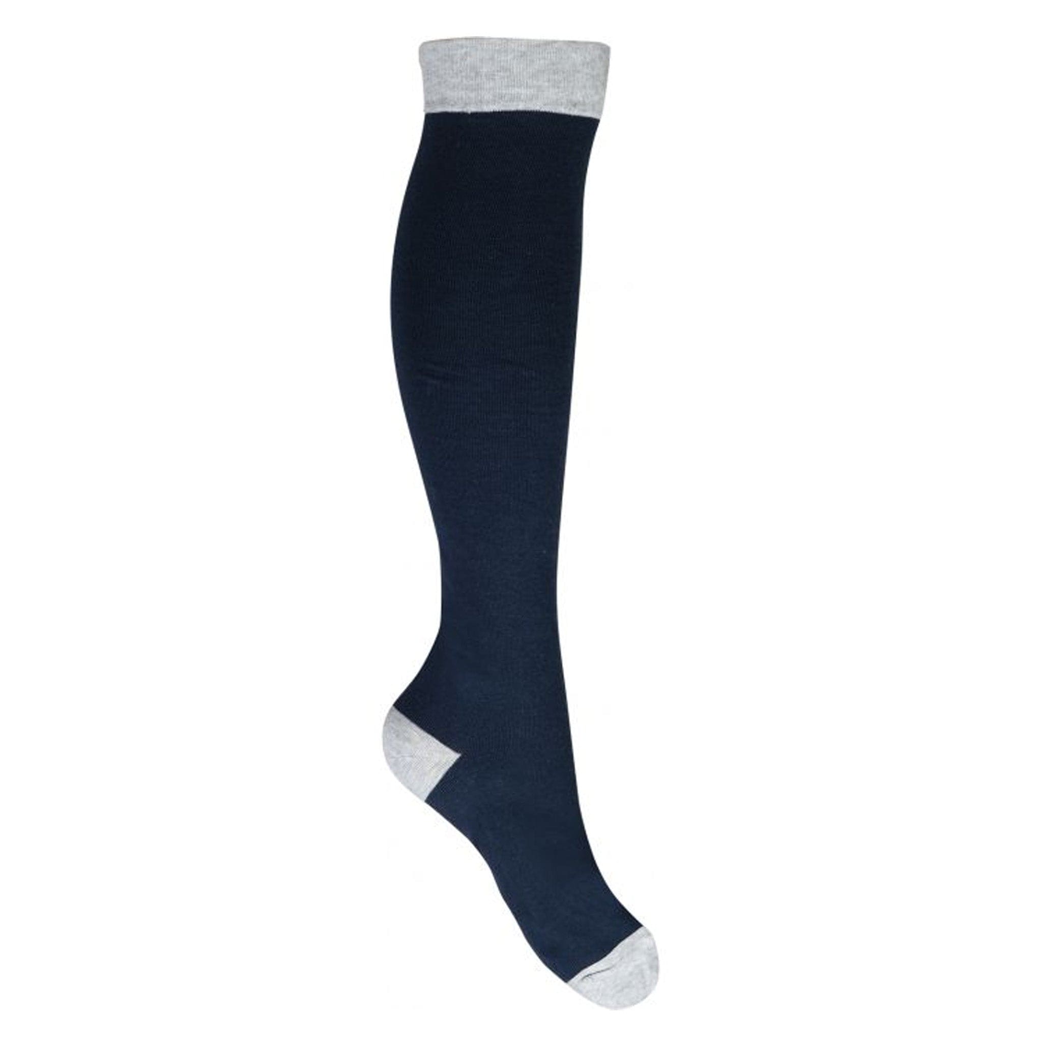HKM Microcotton Riding Sock with Terry Sole