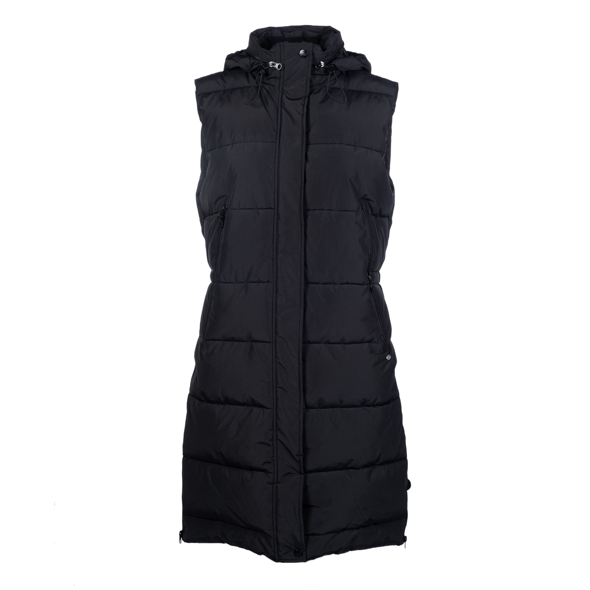 Hkm Misty Long Gilet - UK 8 · Black