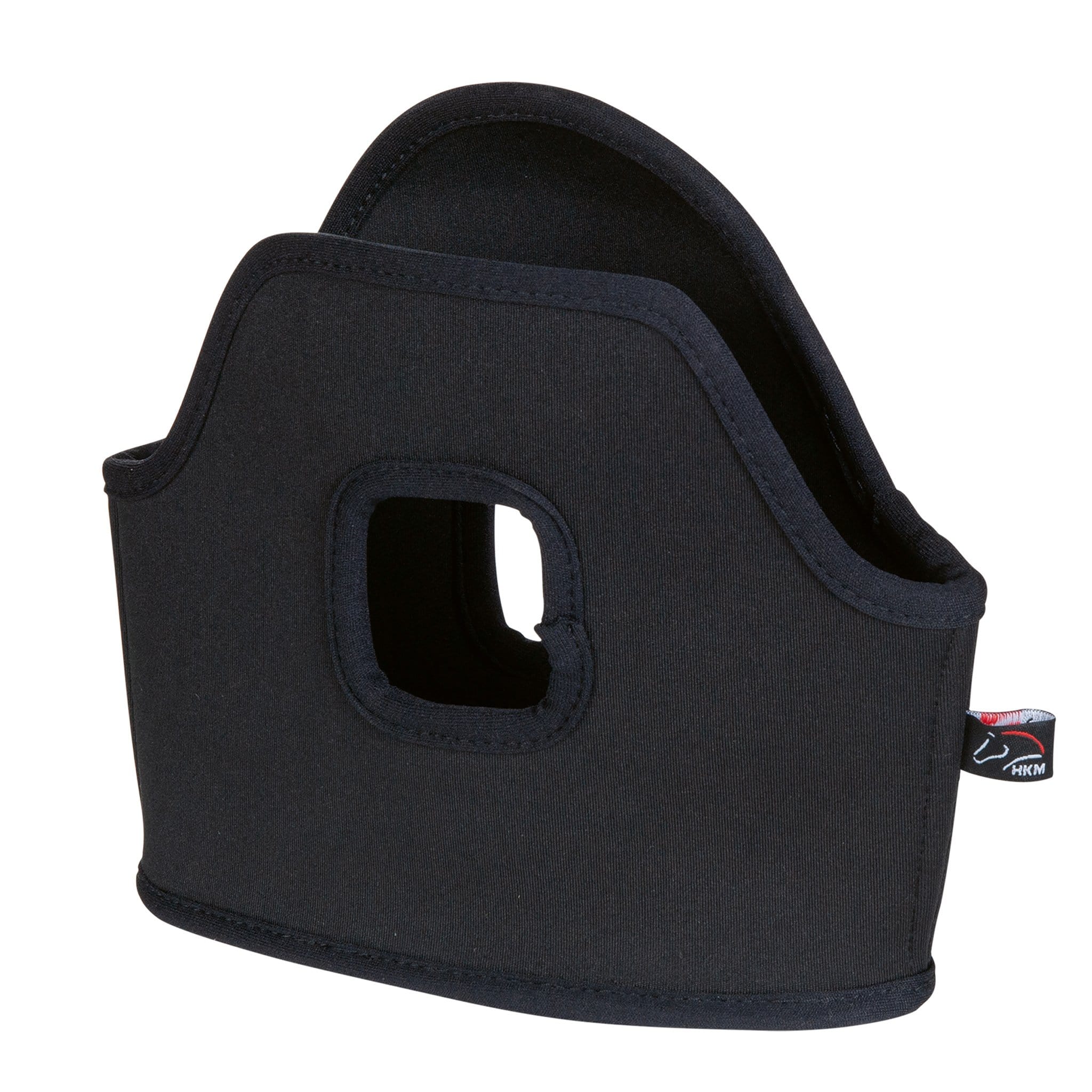HKM Neoprene Stirrup Covers Black 12606