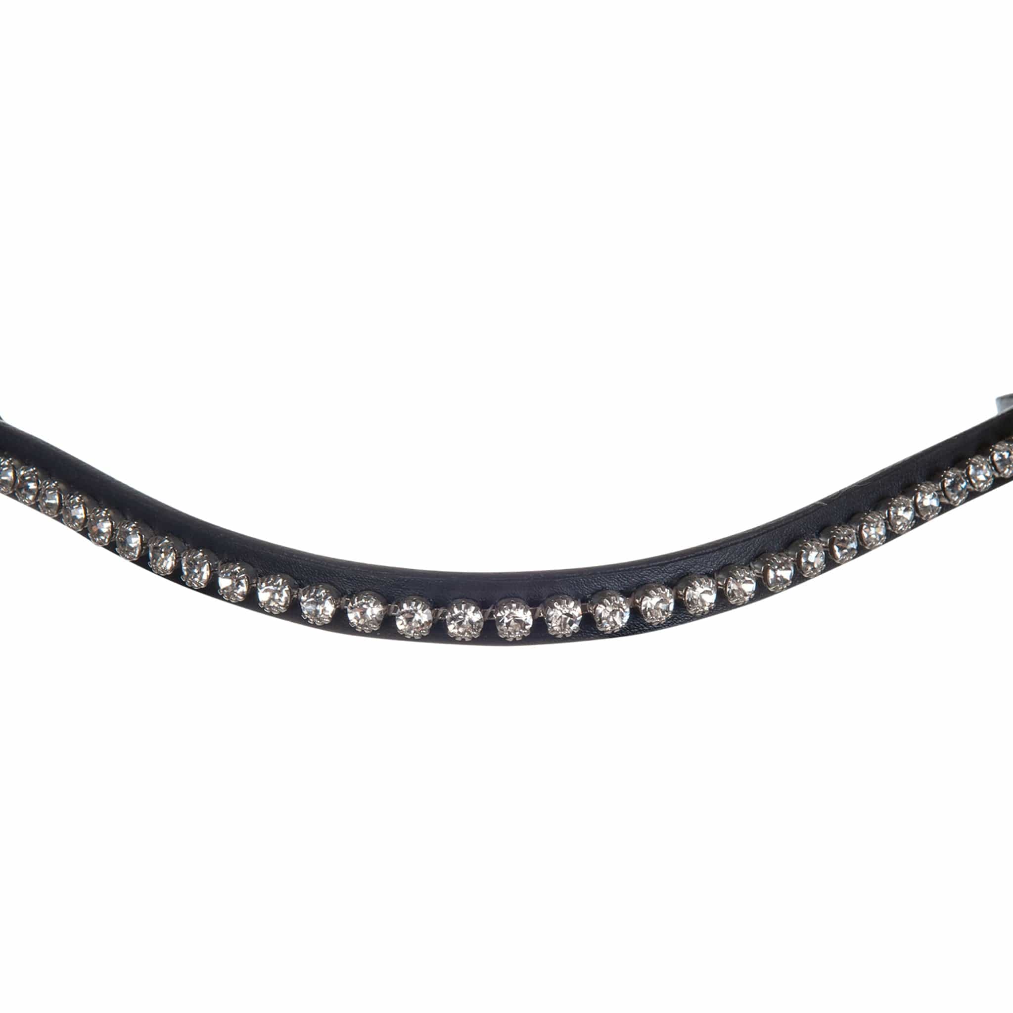 HKM Pro Anatomical Bridle Black Browband 12399