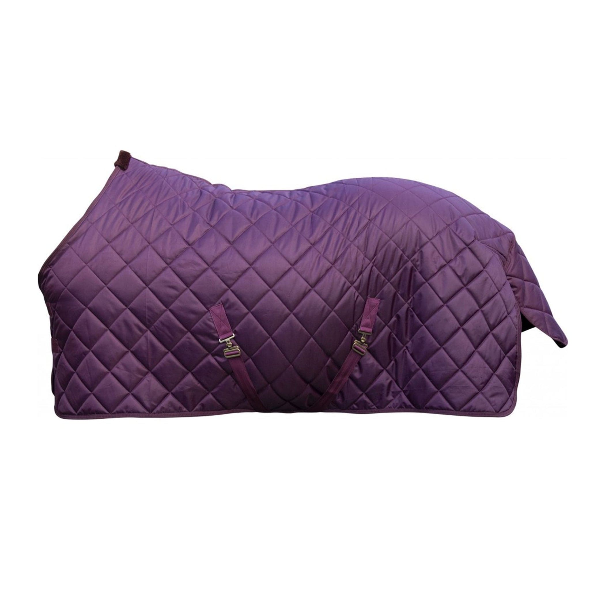 Hkm Quilted Lightweight 150g Standard Stable Rug - 7'3 · Purple