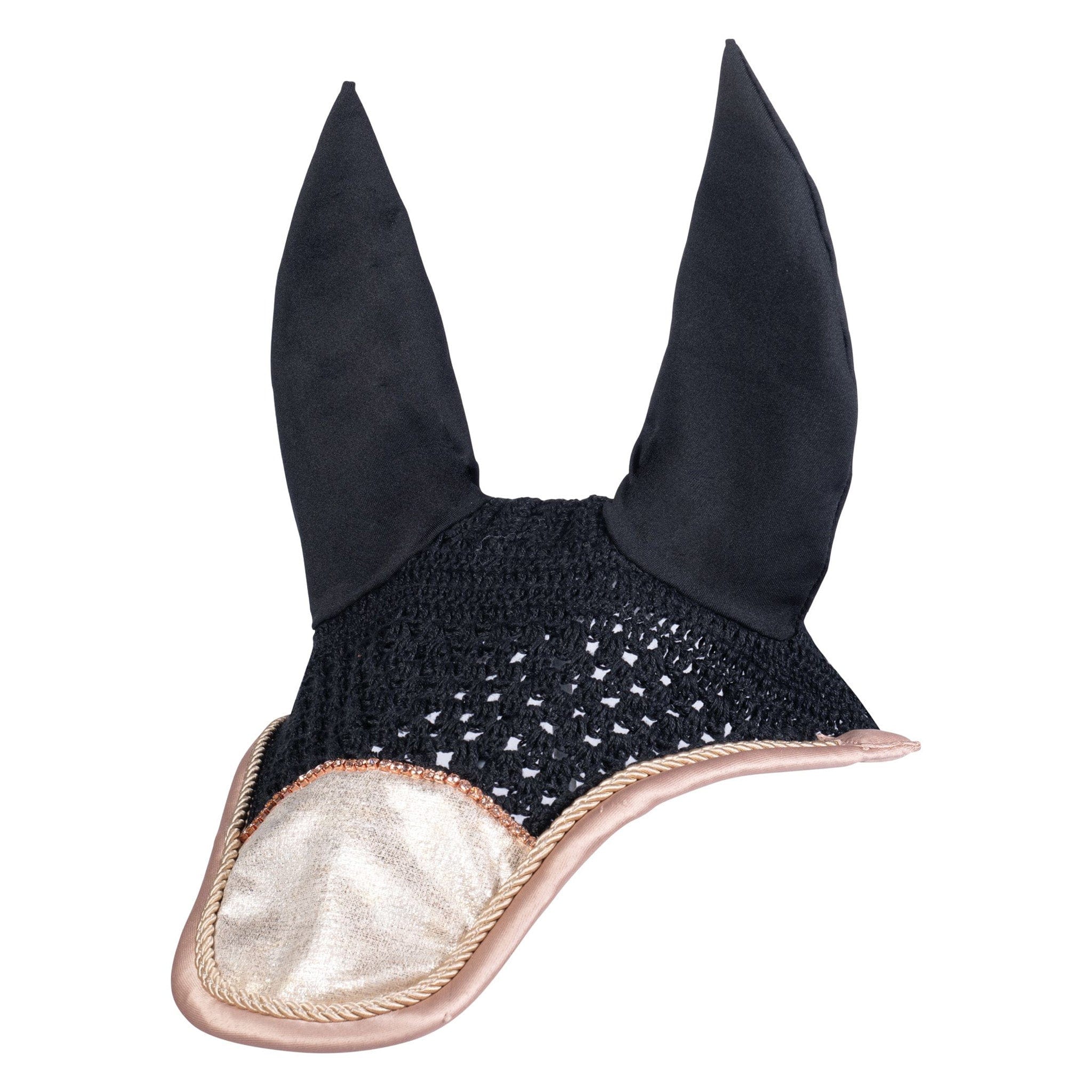 HKM Rose Gold Glitter Ear Bonnet Studio Side 14181