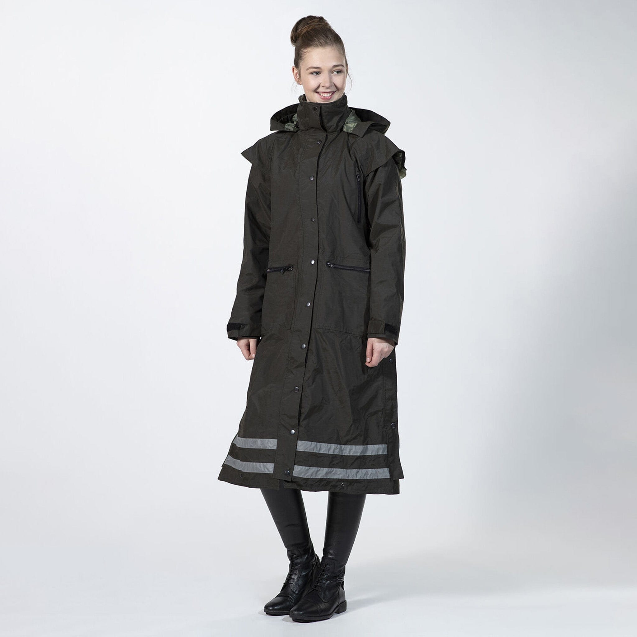 Hkm Dublin Seattle Waterproof Riding Coat - XXXL (UK 20) · Black