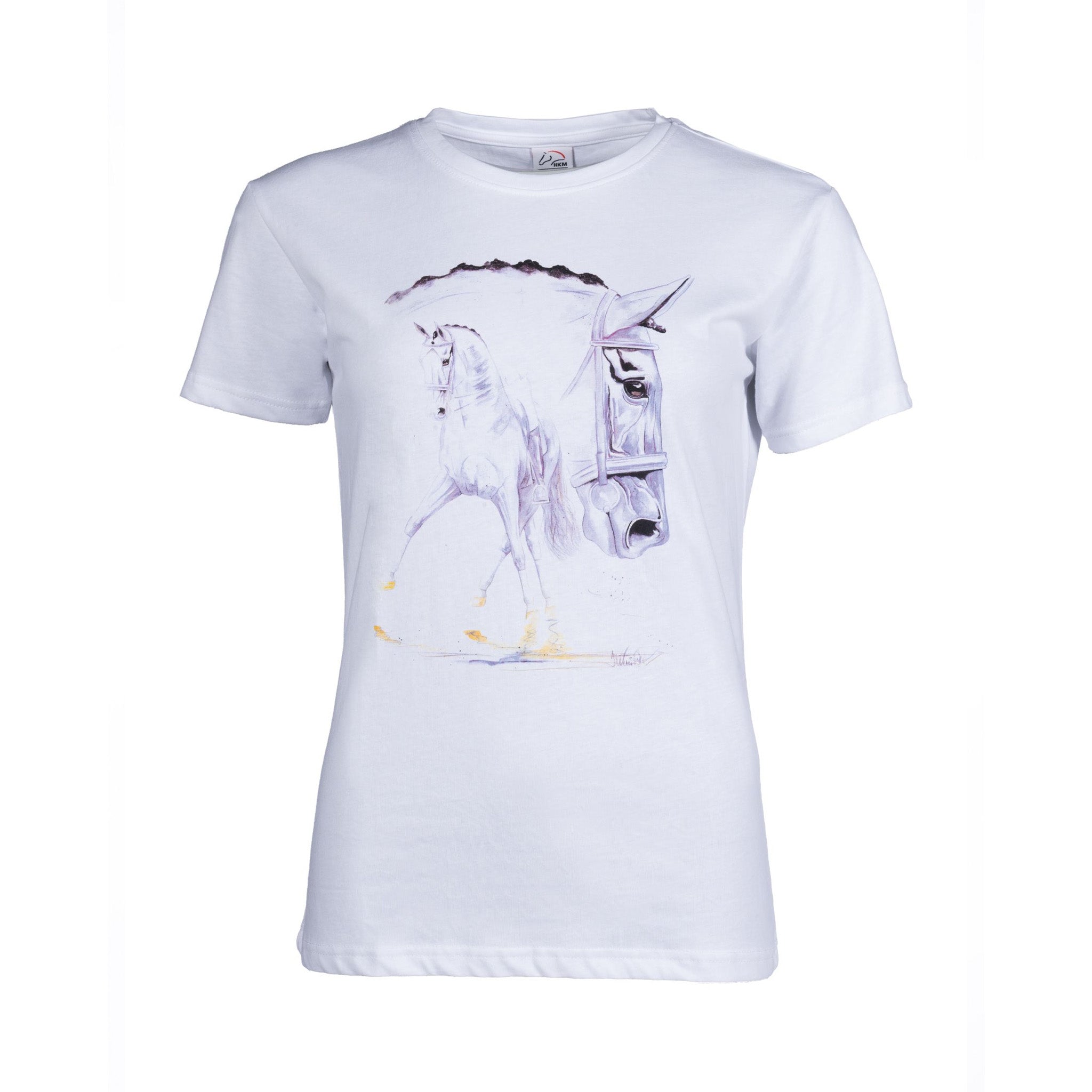 HKM Sorrento T-Shirt Studio Front White 13609
