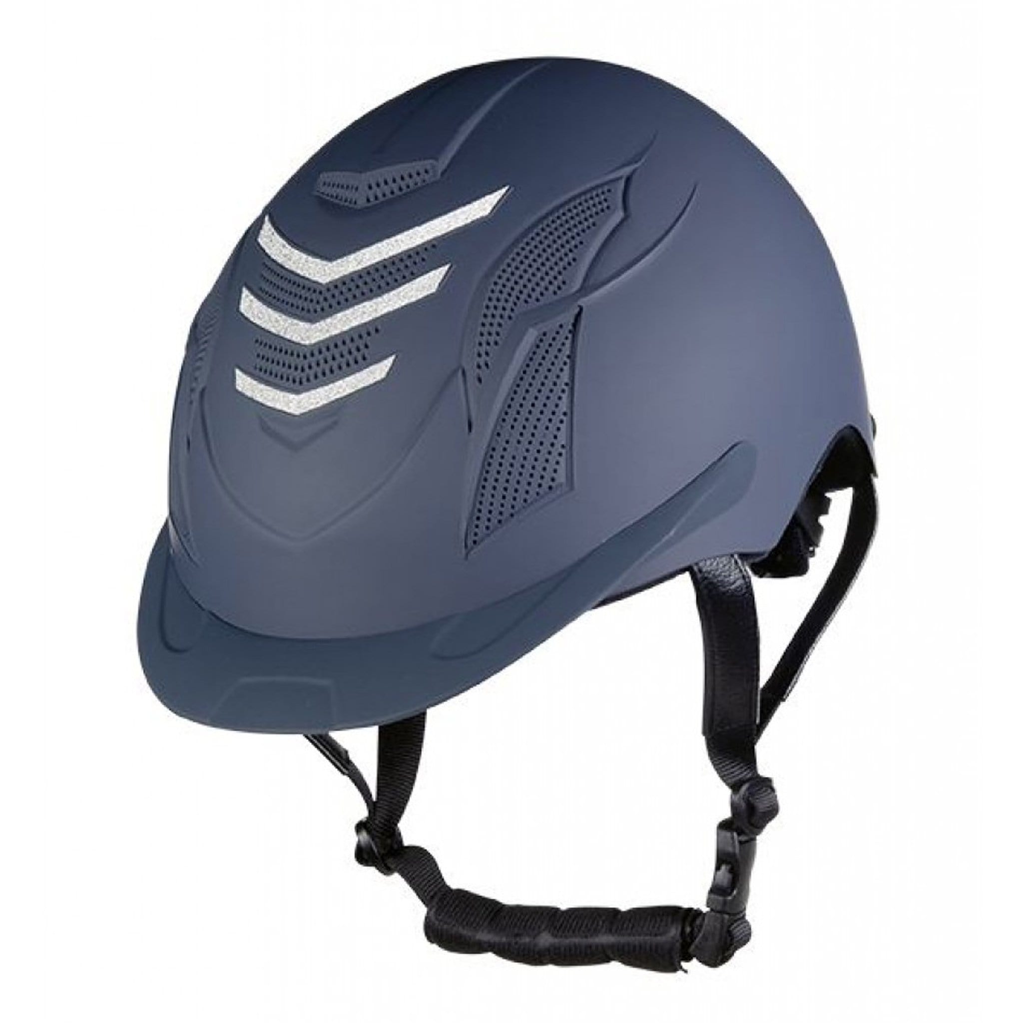 HKM Sportive Riding Hat 12535 Navy Front View