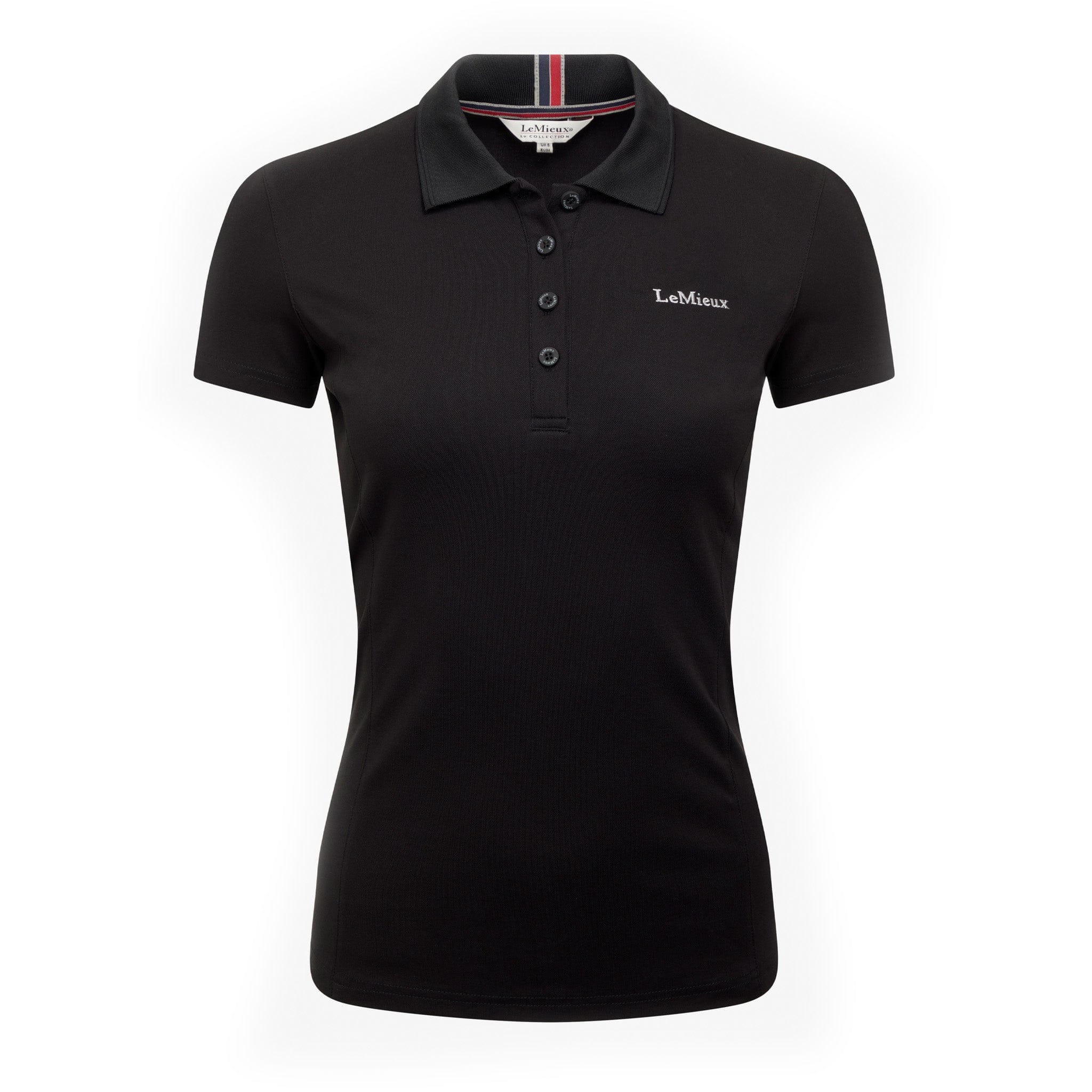 LeMieux Elite Polo Shirt II Black IT03166017