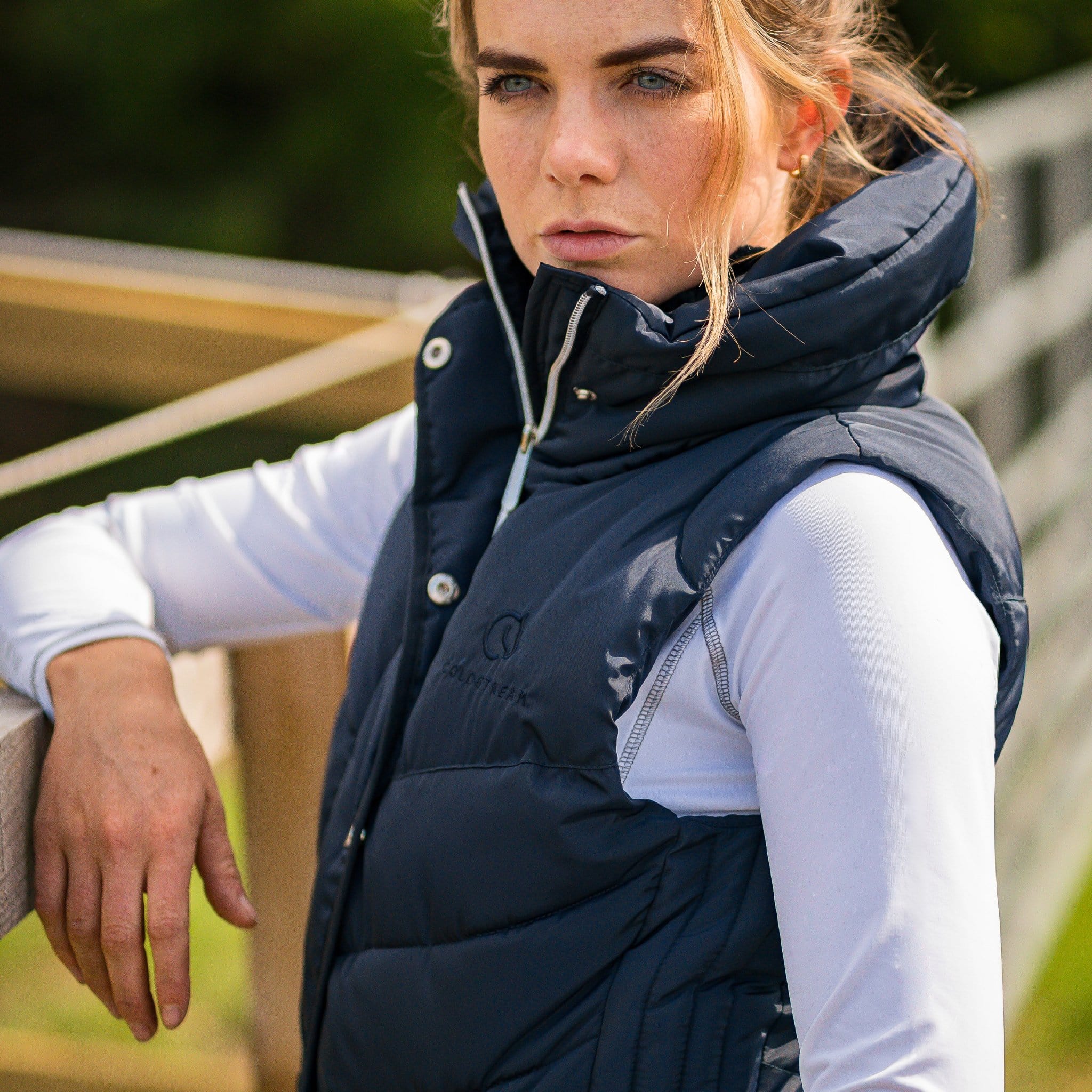 Coldstream Kimmerston Quilted Gilet Navy