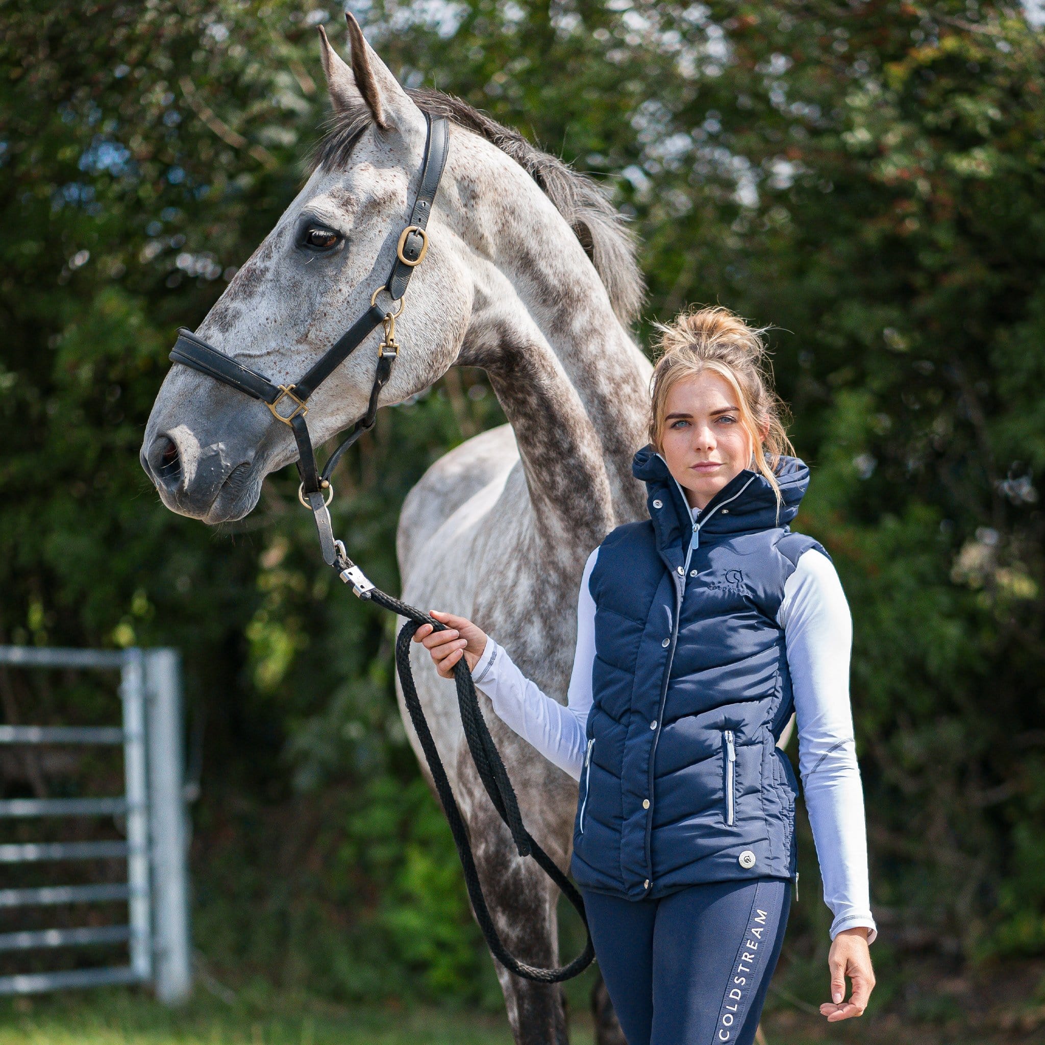 Coldstream Kimmerston Quilted Gilet Navy