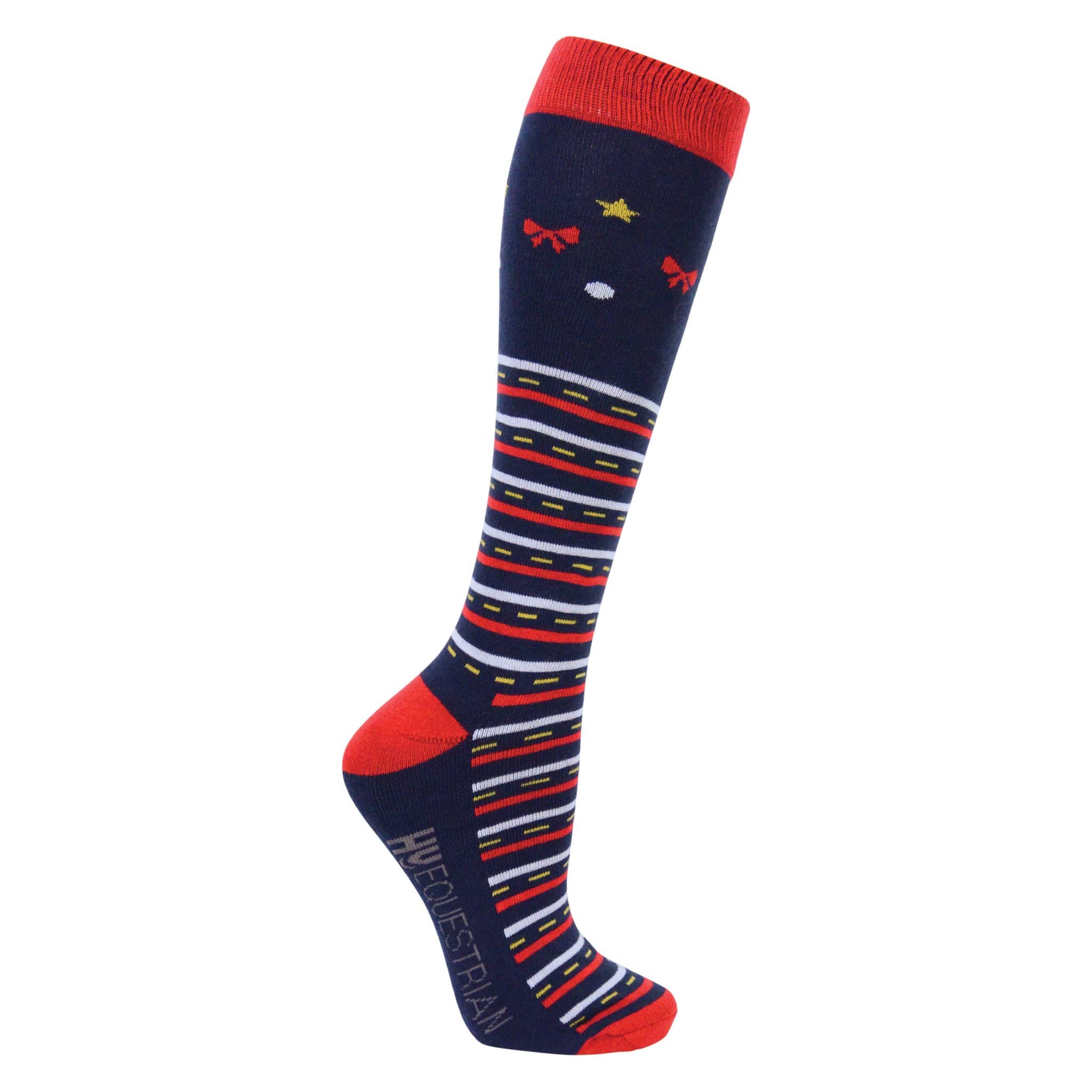 Hy Equestrian Christmas Decorations Socks 3 Pack