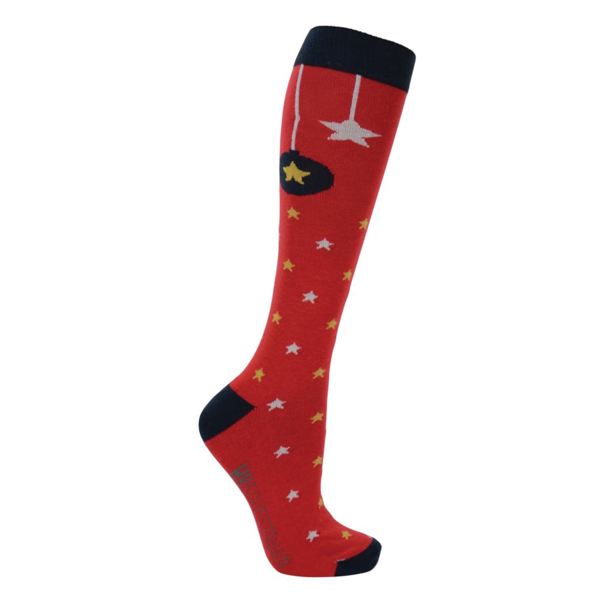 Hy Equestrian Christmas Decorations Socks 3 Pack