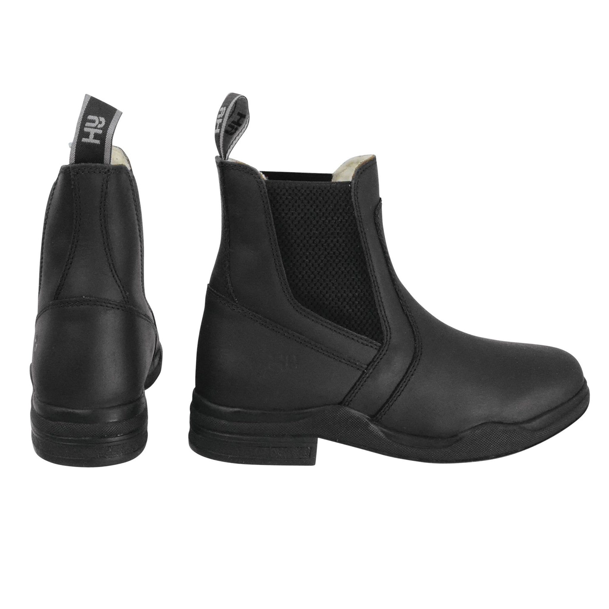 Fleece lined outlet leather boots