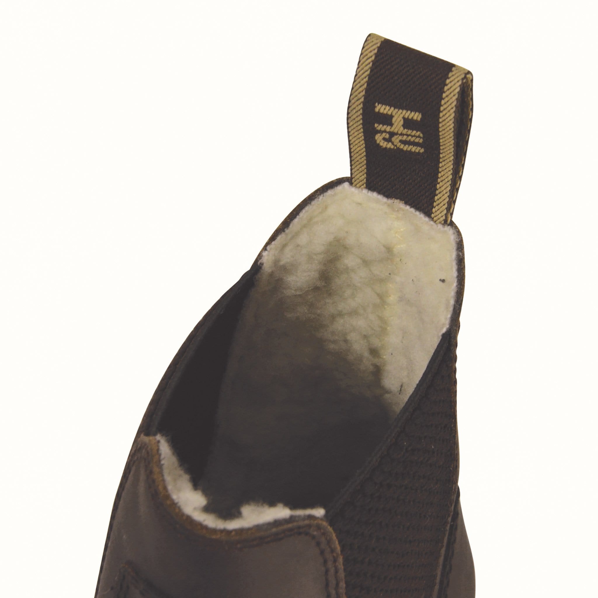 Hy Equestrian Fleece Lined Wax Leather Jodhpur Boots