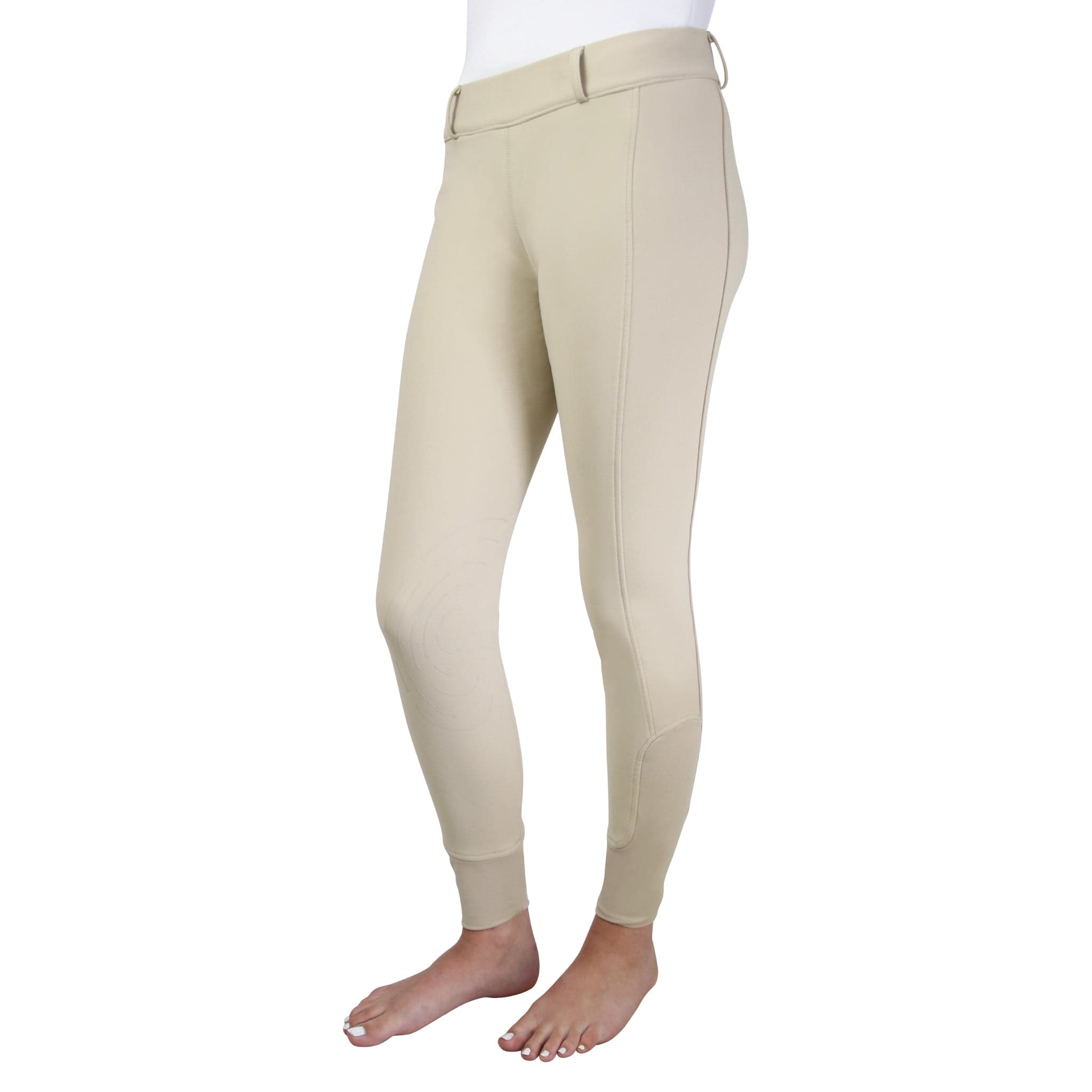 Hy Equestrian Glacial Softshell Silicone Knee Patch Riding Tights