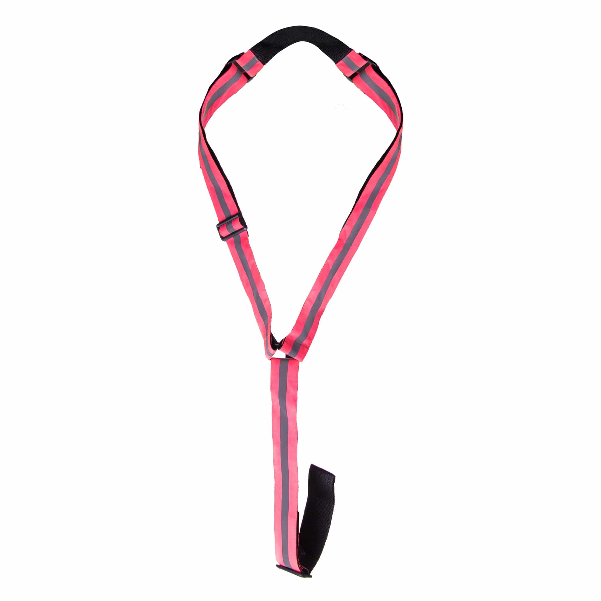 Hy Equestrian Reflector Hi Viz Martingale - Pink