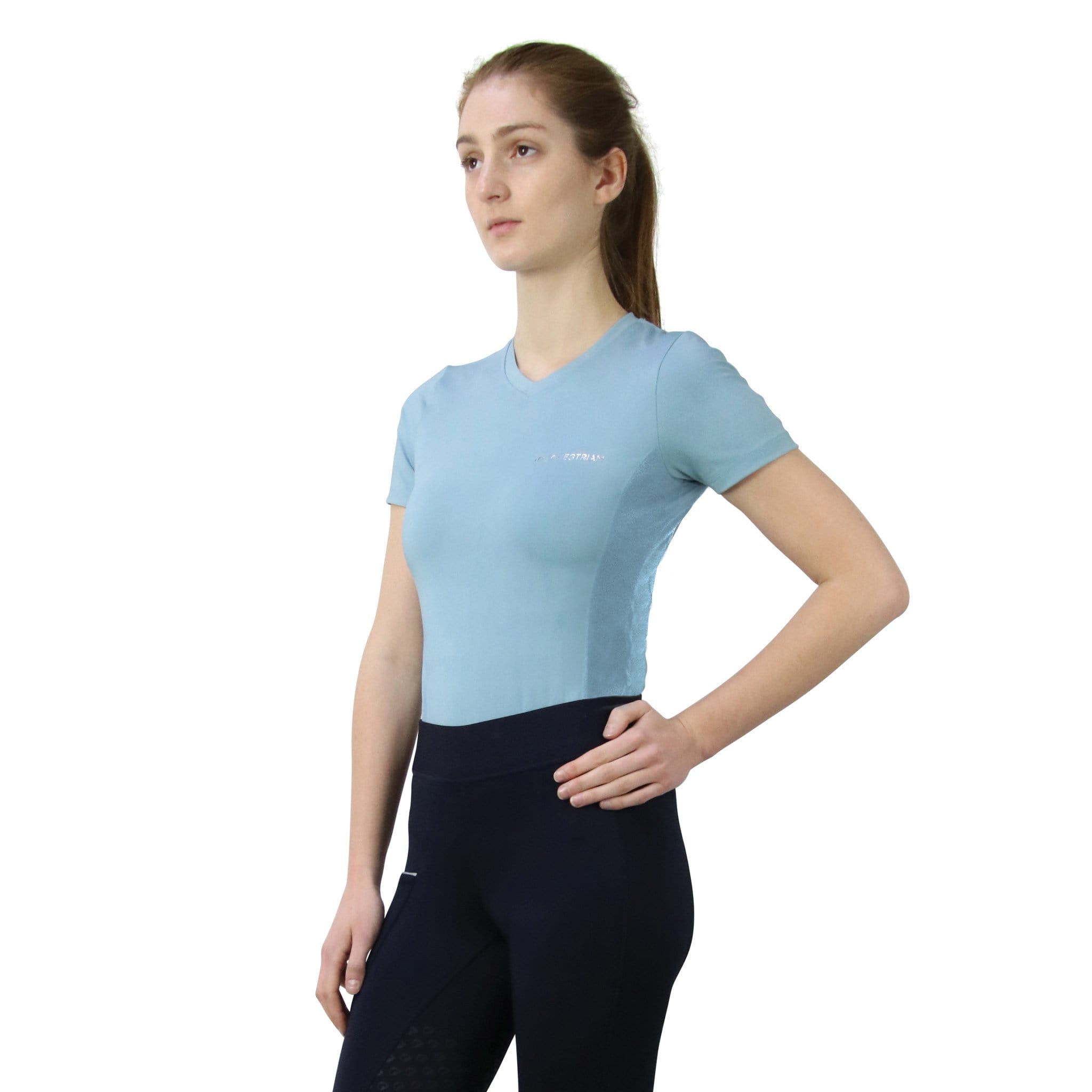 Hy Equestrian Synergy t-Shirt - UK 12 (M) · Aqua