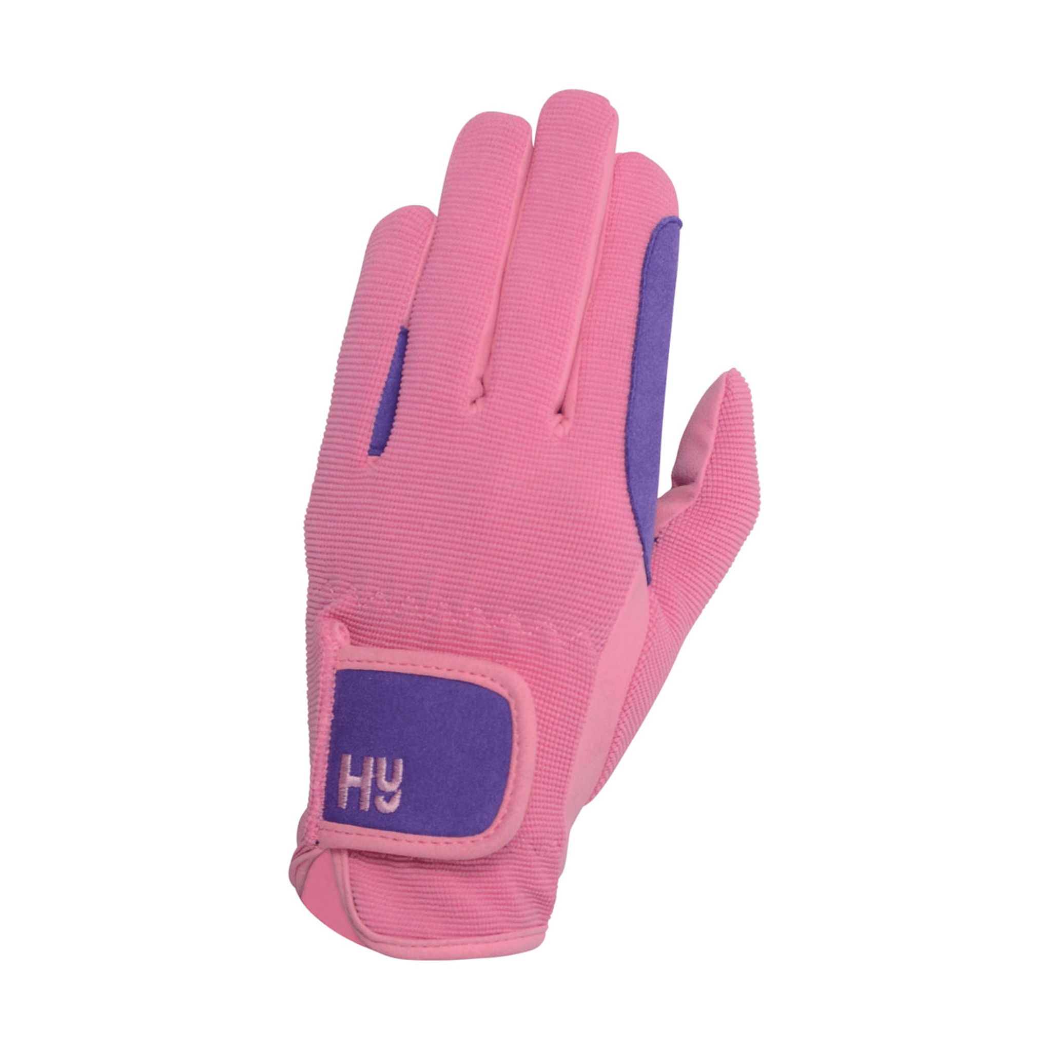Hy Equestrian Children's Two Tone Riding Gloves