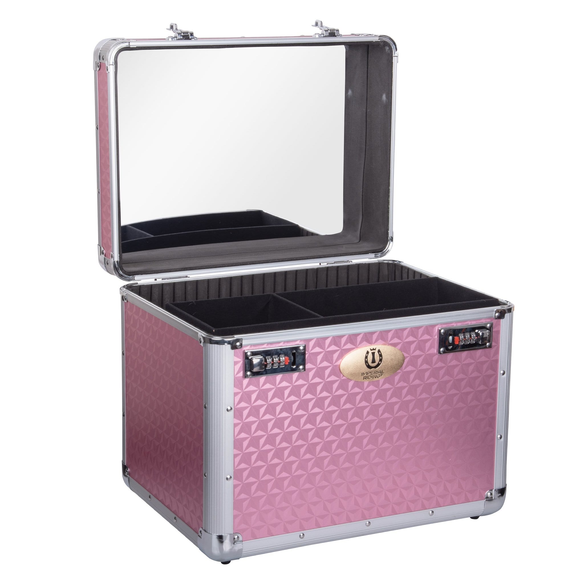 Imperial Riding Shiny Grooming Box - Pink