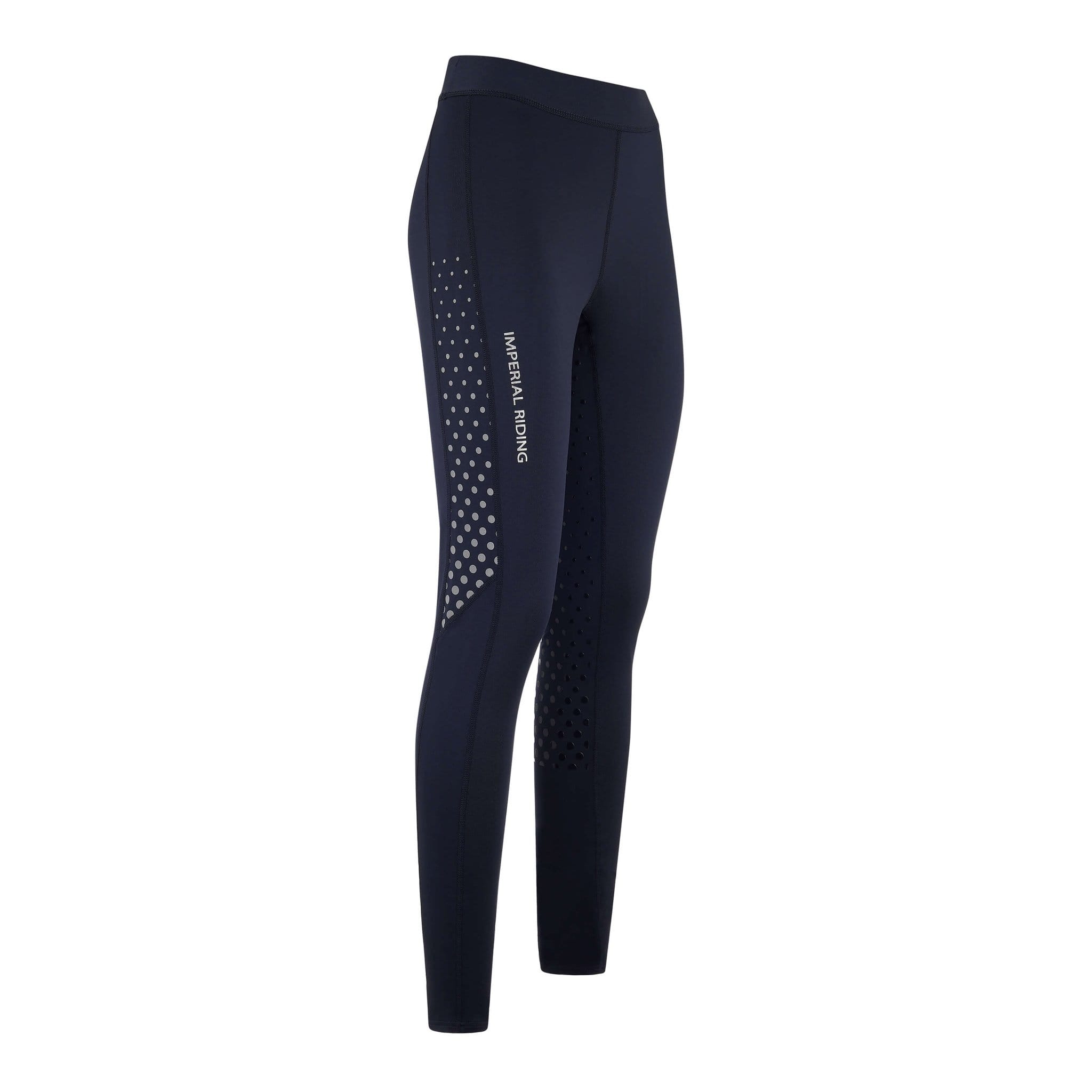 Imperial Riding Runaway Silicone Full Seat Riding Tights Navy KL44417006