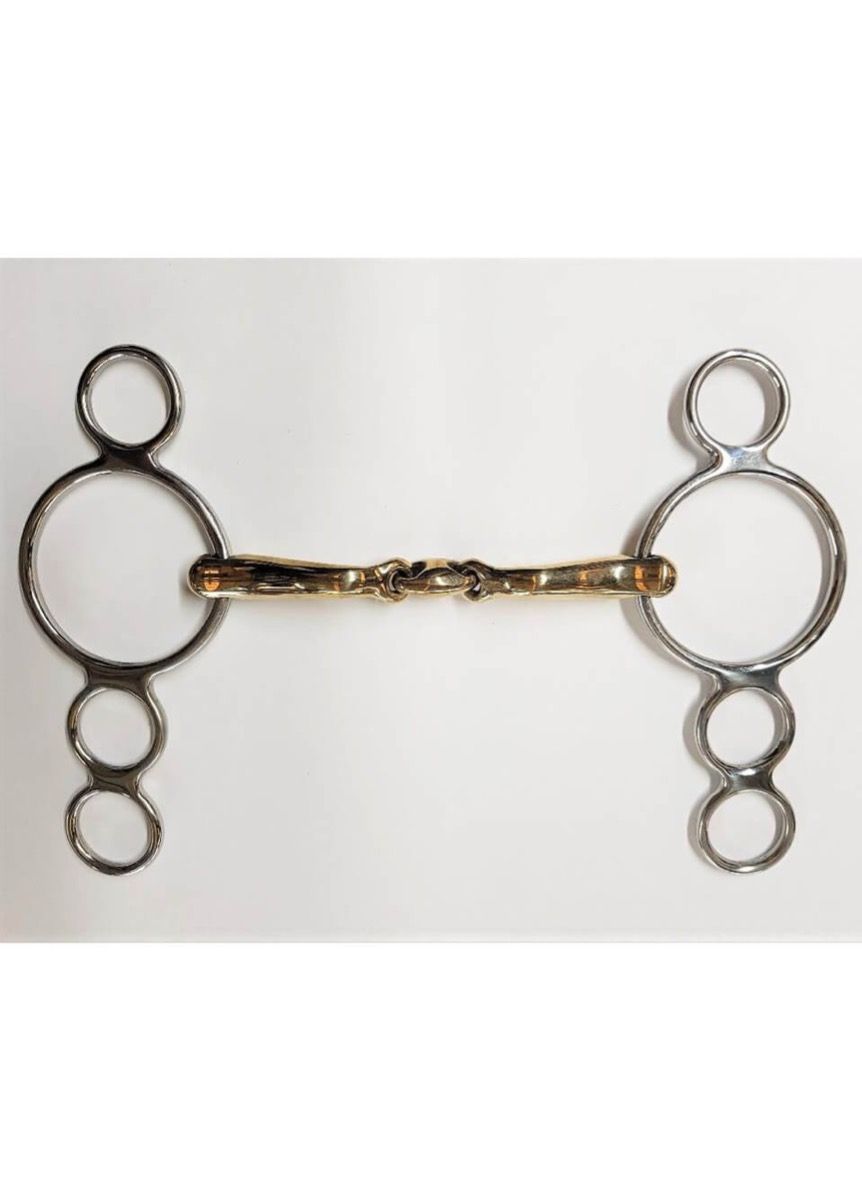 Jeffries Harmony 4-Ring Dutch Gag Bit