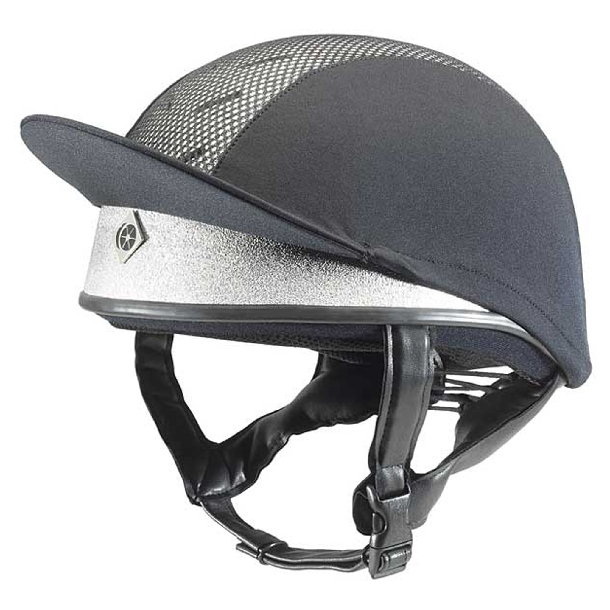 Charles Owen Pro Ii Plus Skull Cap - 57cm · Round · Silver