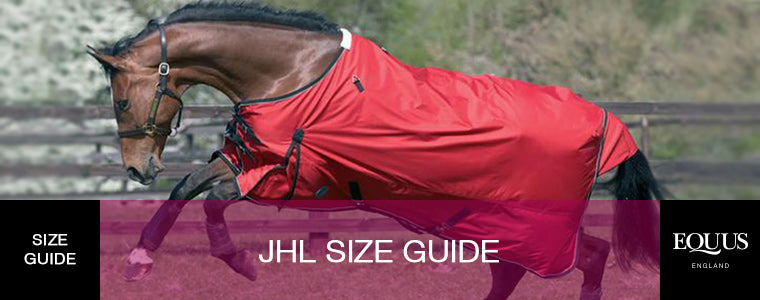 JHL Jumper's Horse Line Size Guide