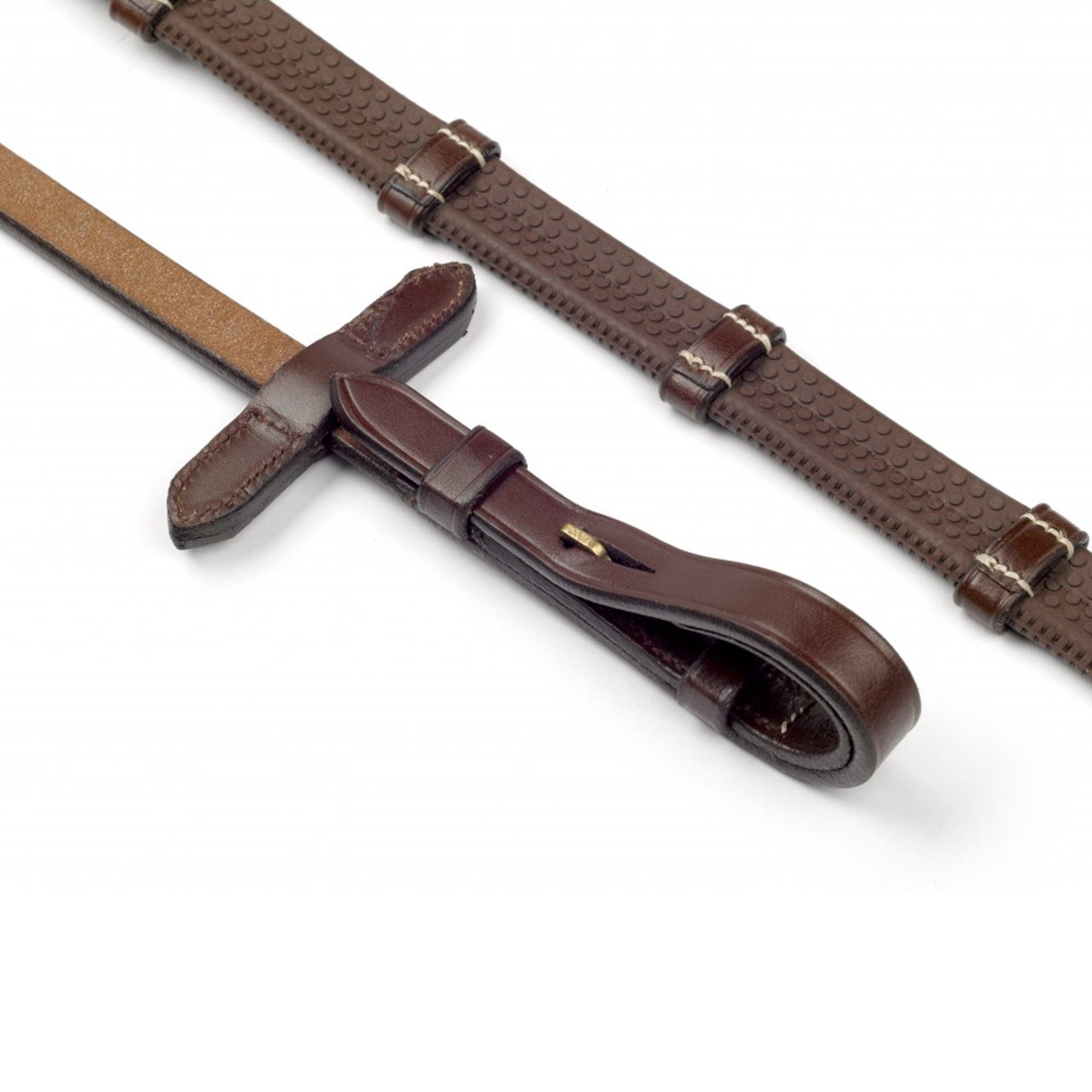 John Whitaker Chicago Anatomic Breathable Bridle Havana Reins BR070