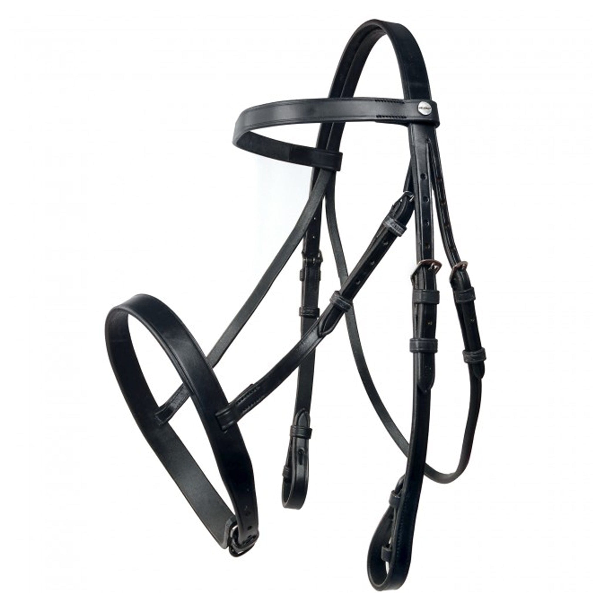 John Whitaker Wakefield Cavesson Bridle Black BR037