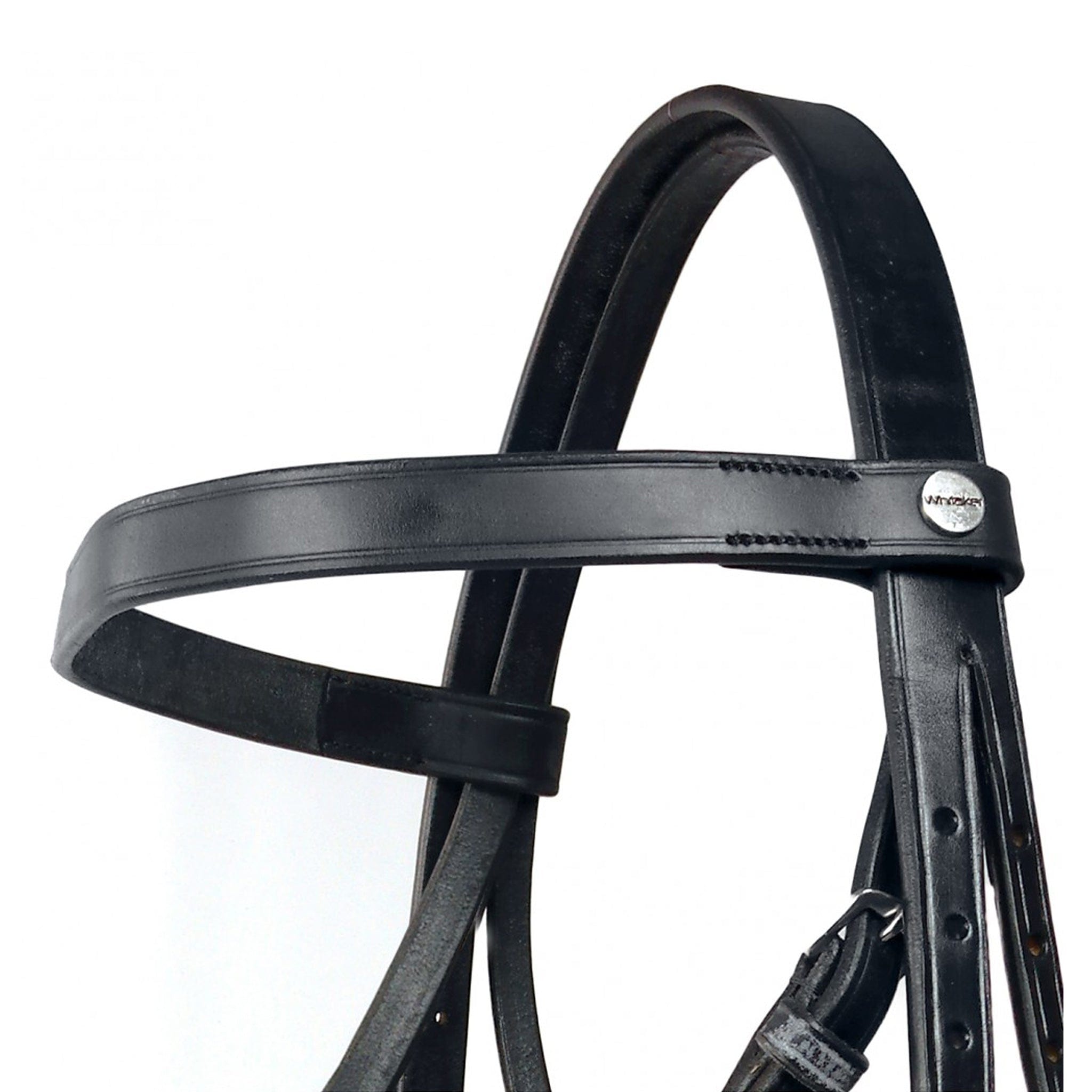 John Whitaker Wakefield Cavesson Bridle Black Browband BR037