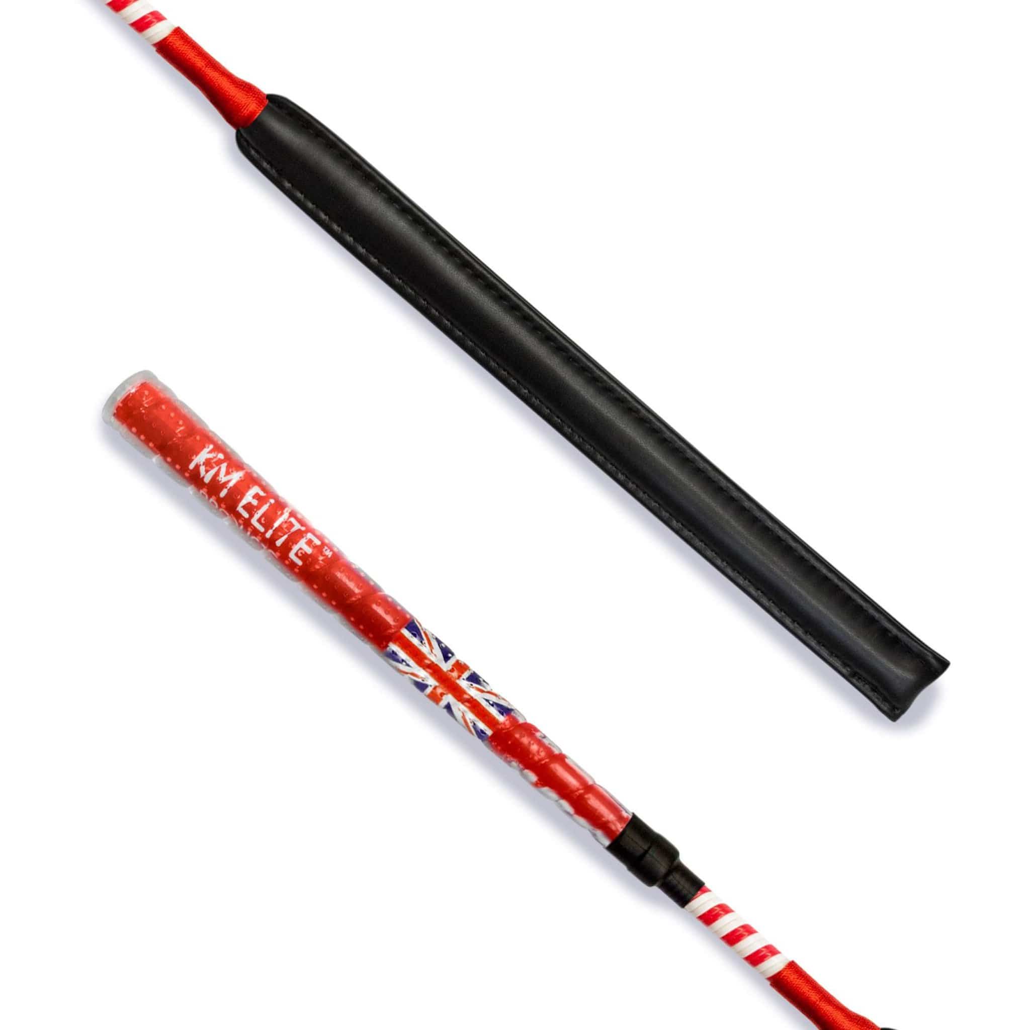 Km Elite Cush Grip Jump Bat Whip - Red