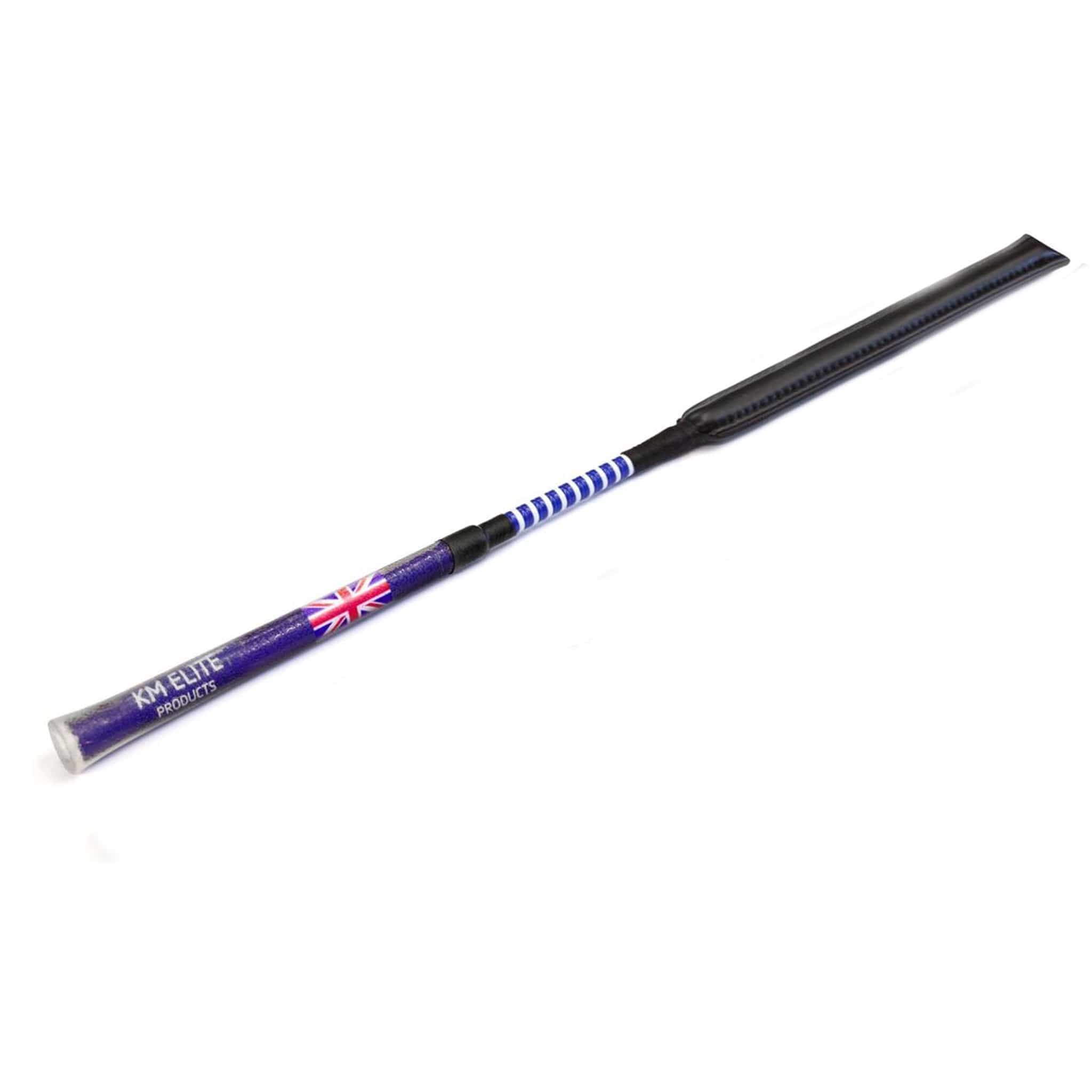 Km Elite Cush Grip Jumping Bat Slimline Whip - Blue